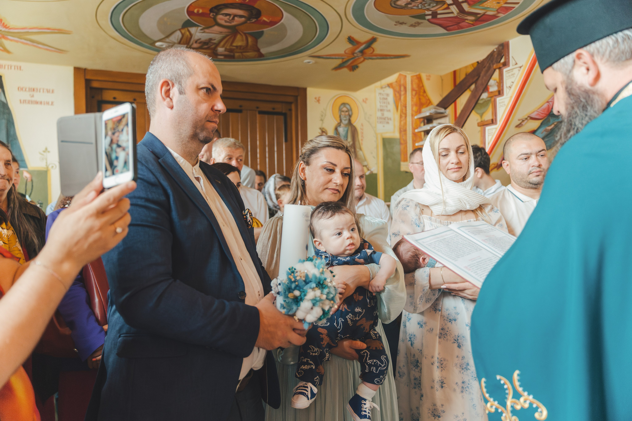 Théo Andrei`s Christening