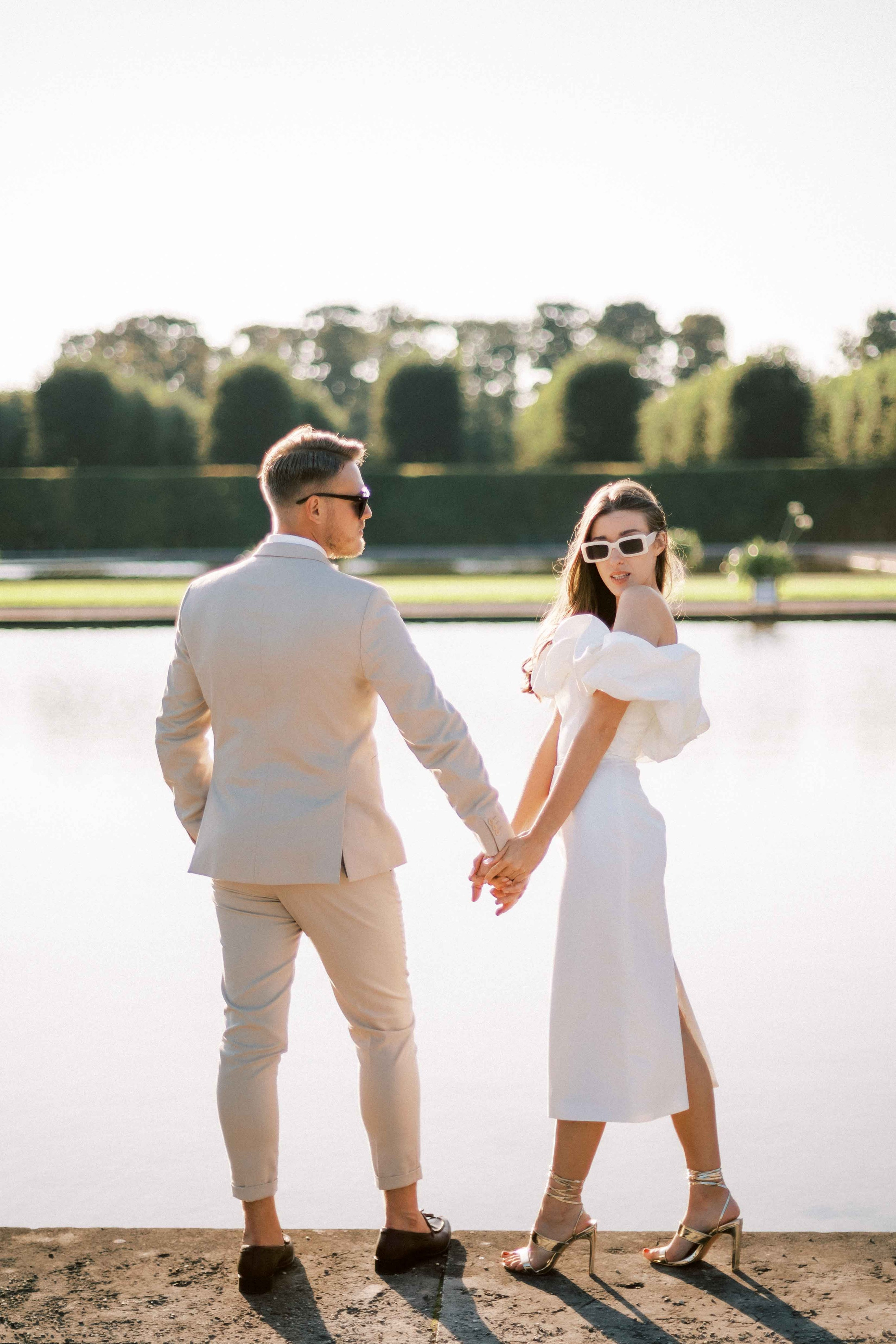 After Wedding Shoot at Sunset