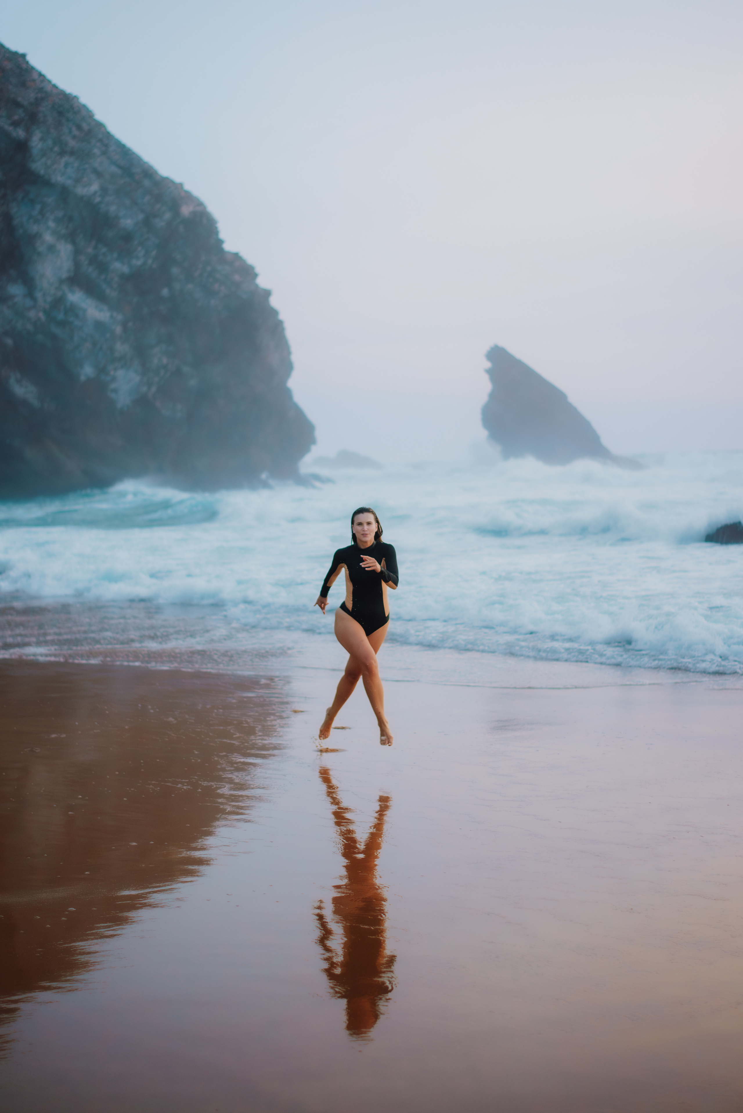 Fashion photo session at the beach. Lifestyle, wedding and family photographer