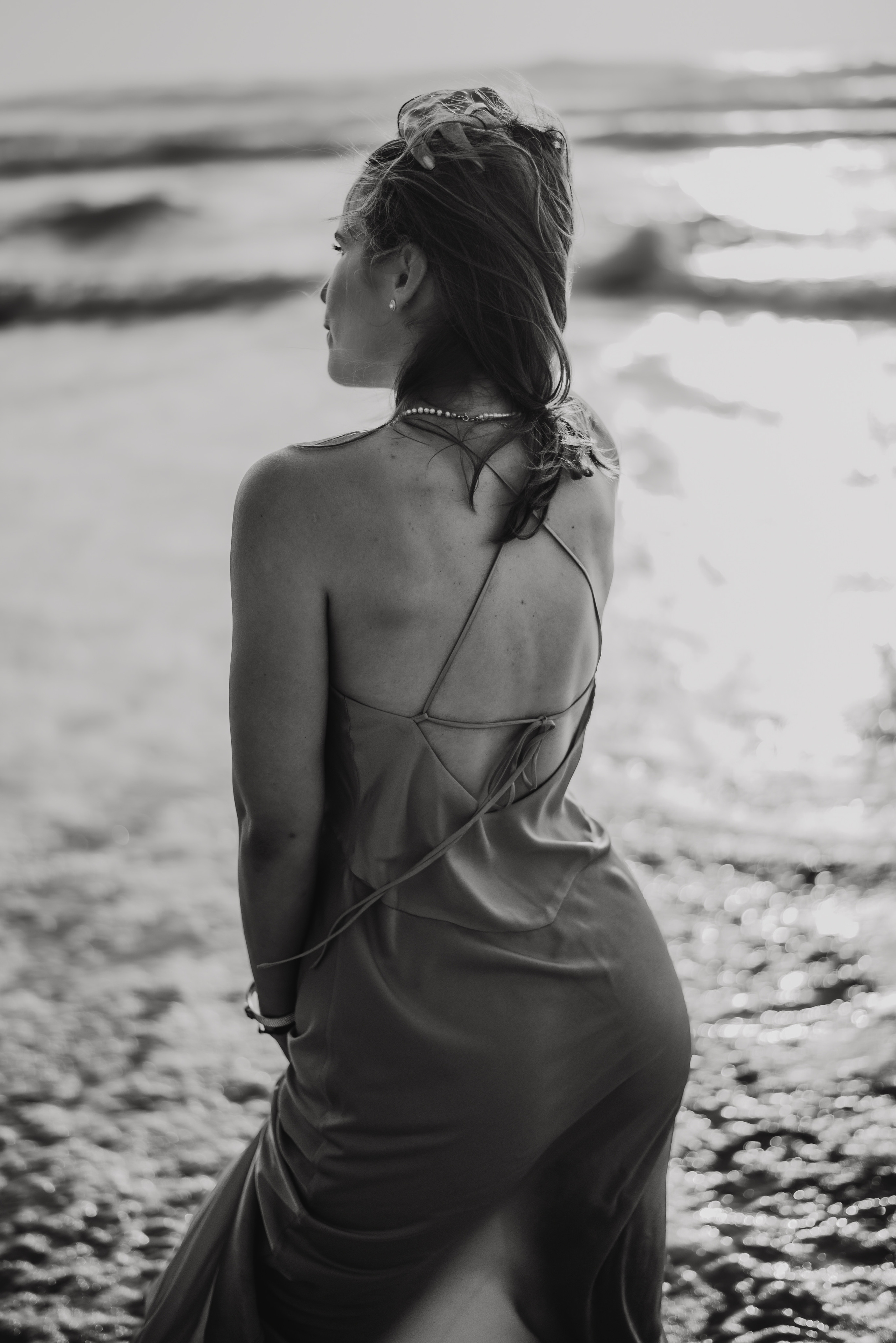 Fashion photo session at the beach. Lifestyle, wedding and family photographer