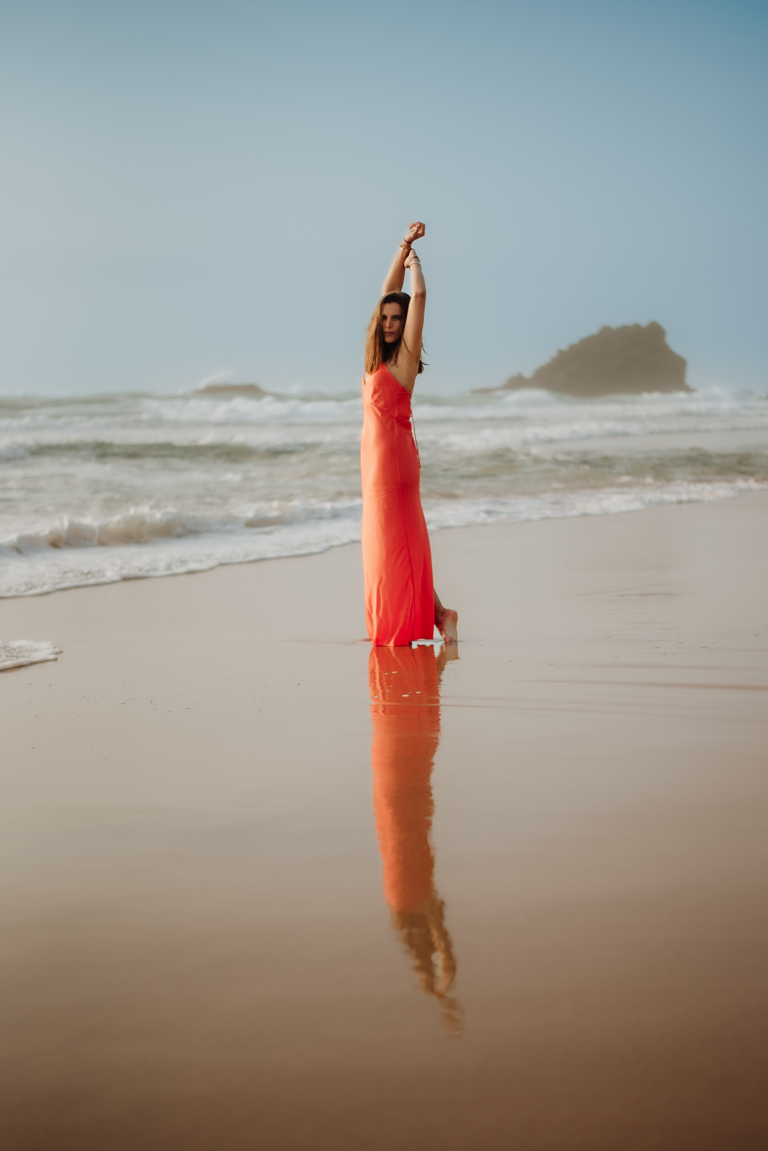 Fashion photo session at the beach. Lifestyle, wedding and family photographer