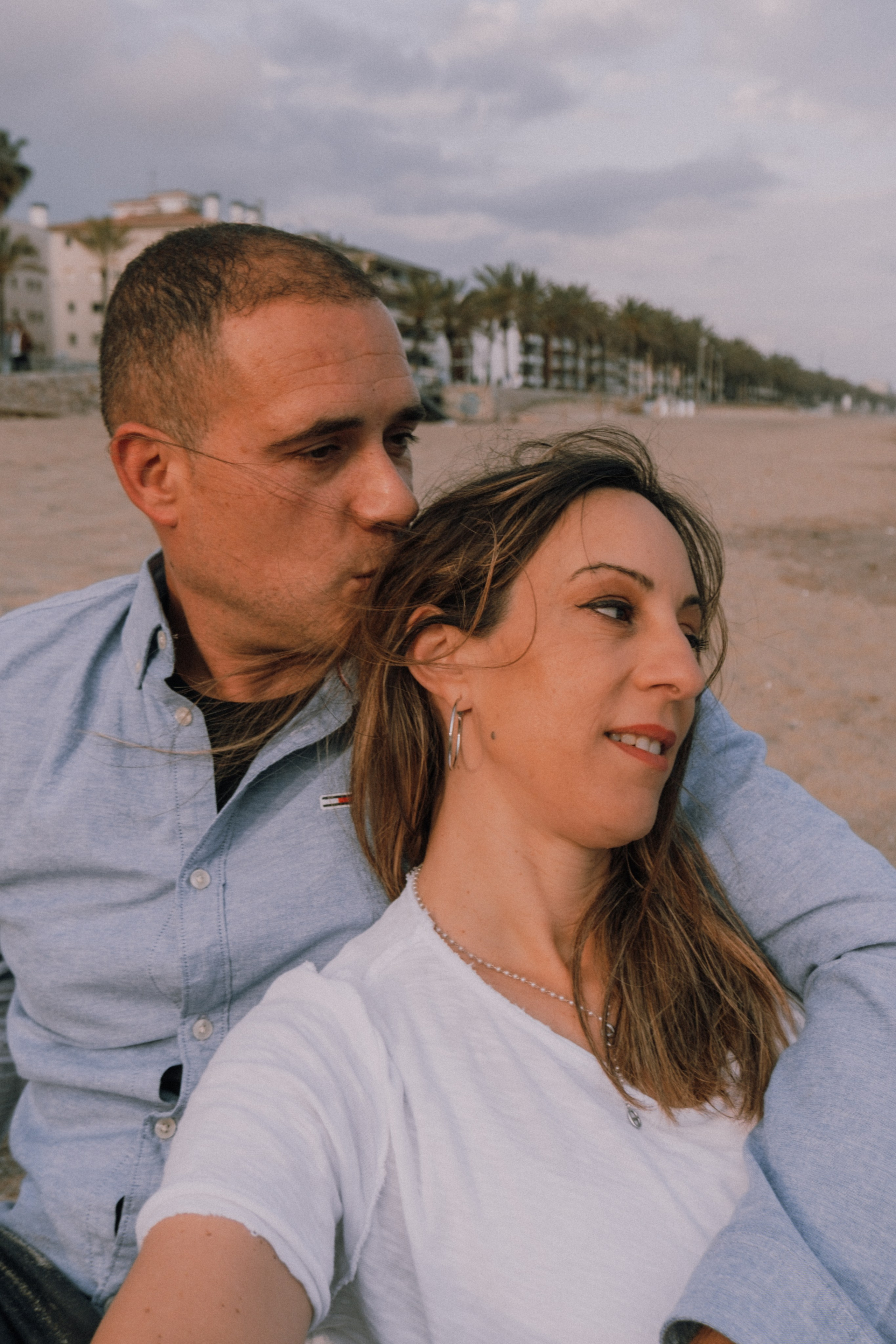 Семейная фотосессия на пляже. Профессиональная фотосъемка в Калафелле — Елена Медведева