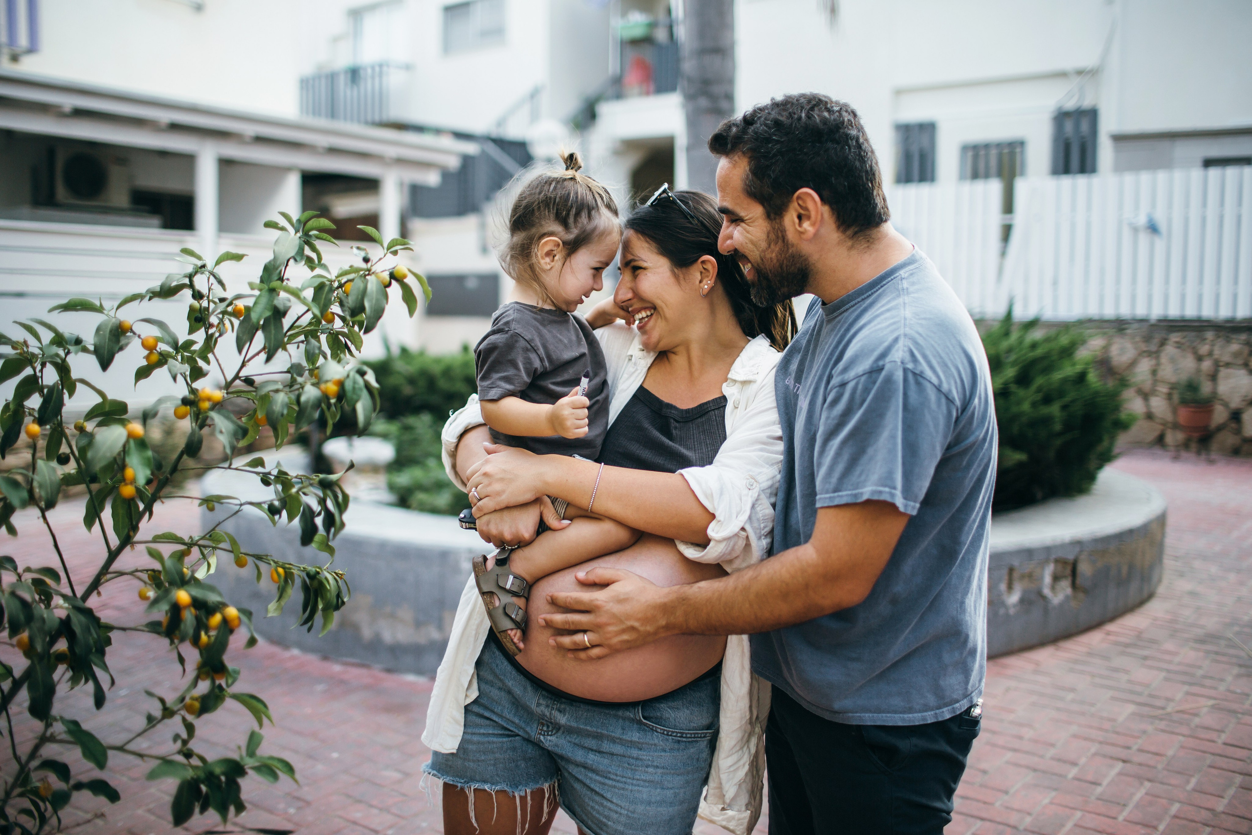 Home story. Family photographer in Israel