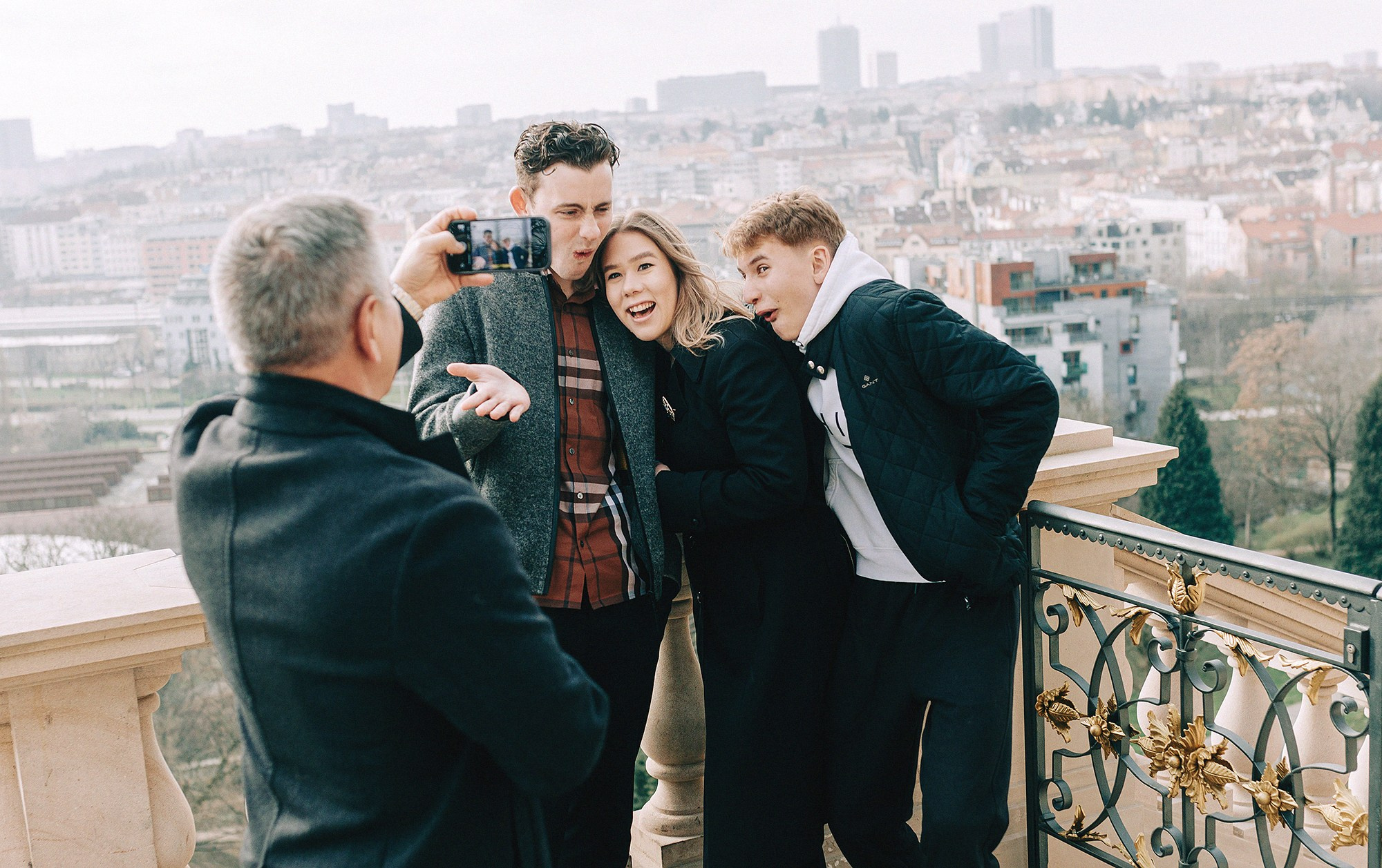 Наталья с семьей. Family and wedding photographer in Prague Natalia Fedori