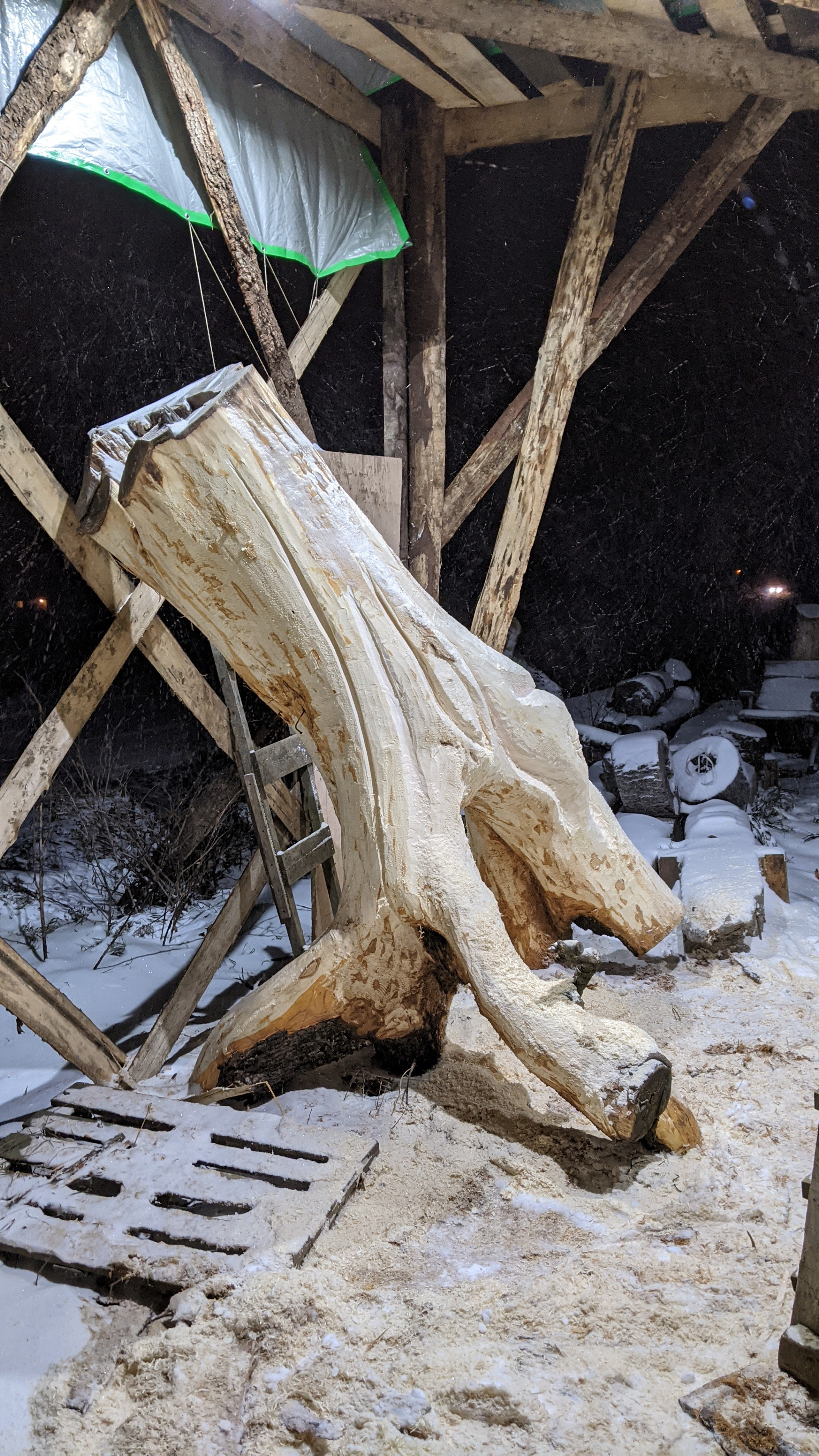 White Dream. Constantin Andreev · Wood Sculptor