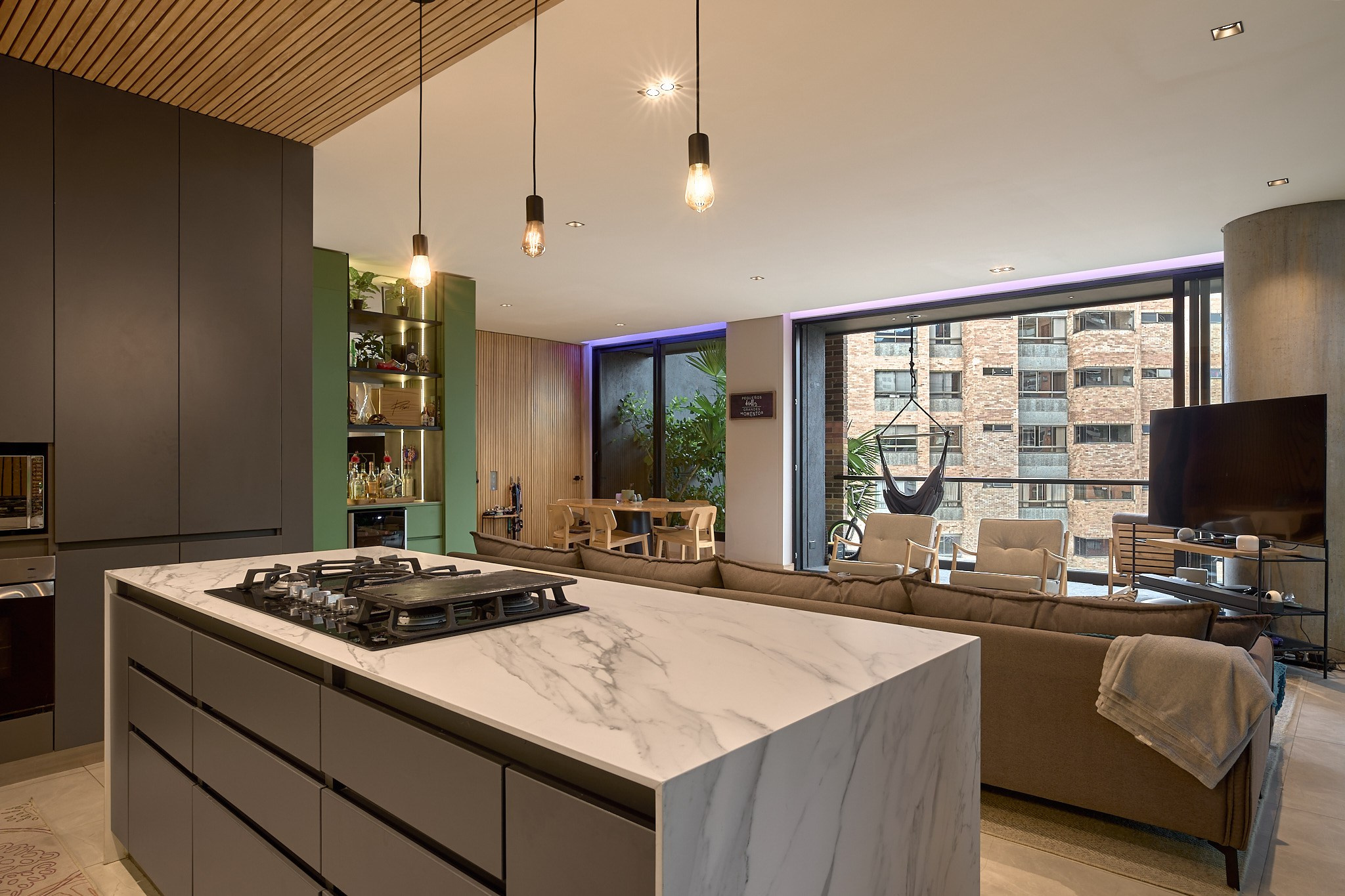 Sesión fotográfica arquitectónica e interiorismo Apartamento Brick 11