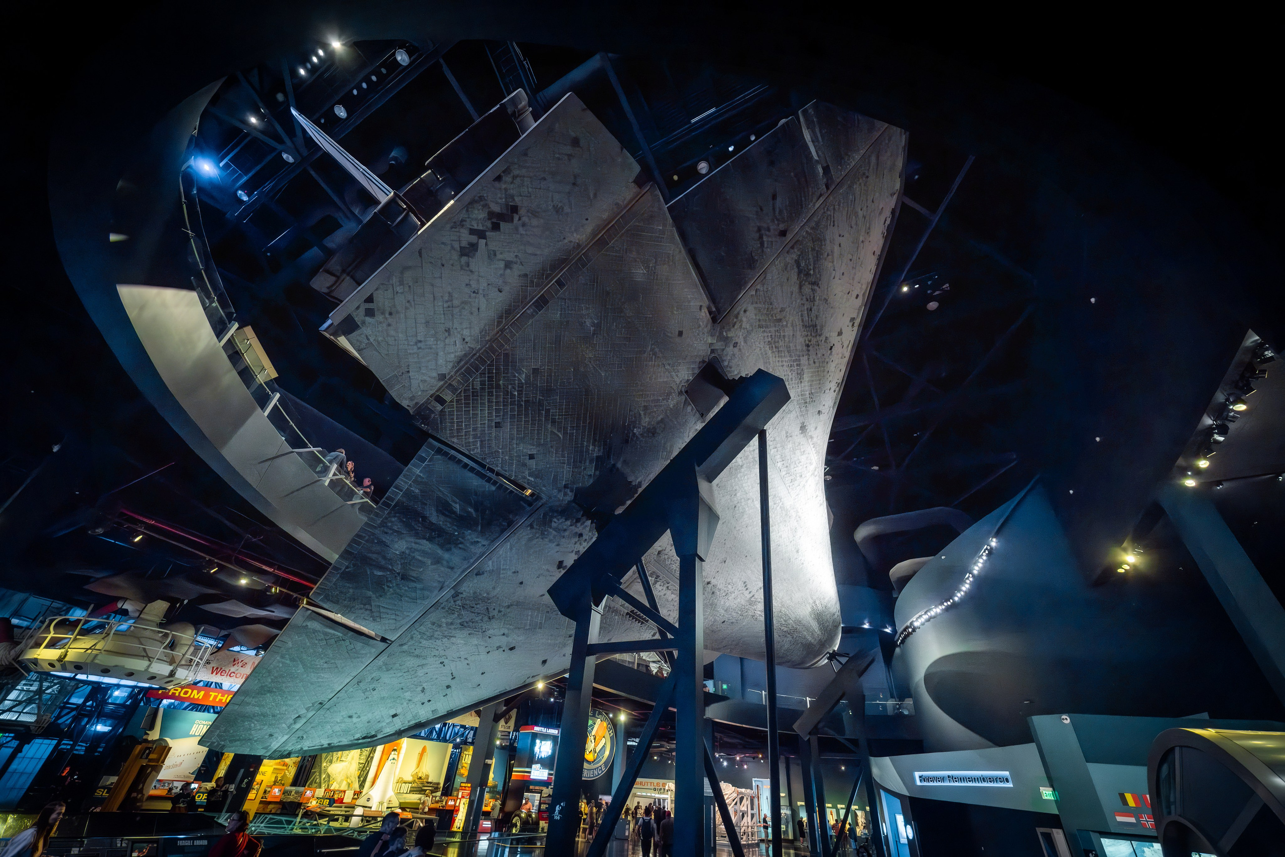 FLORIDA / CANAVERAL SPACE FORCE MUSEUM. Reportage concert portrait photography in the San Francisco Bay Area