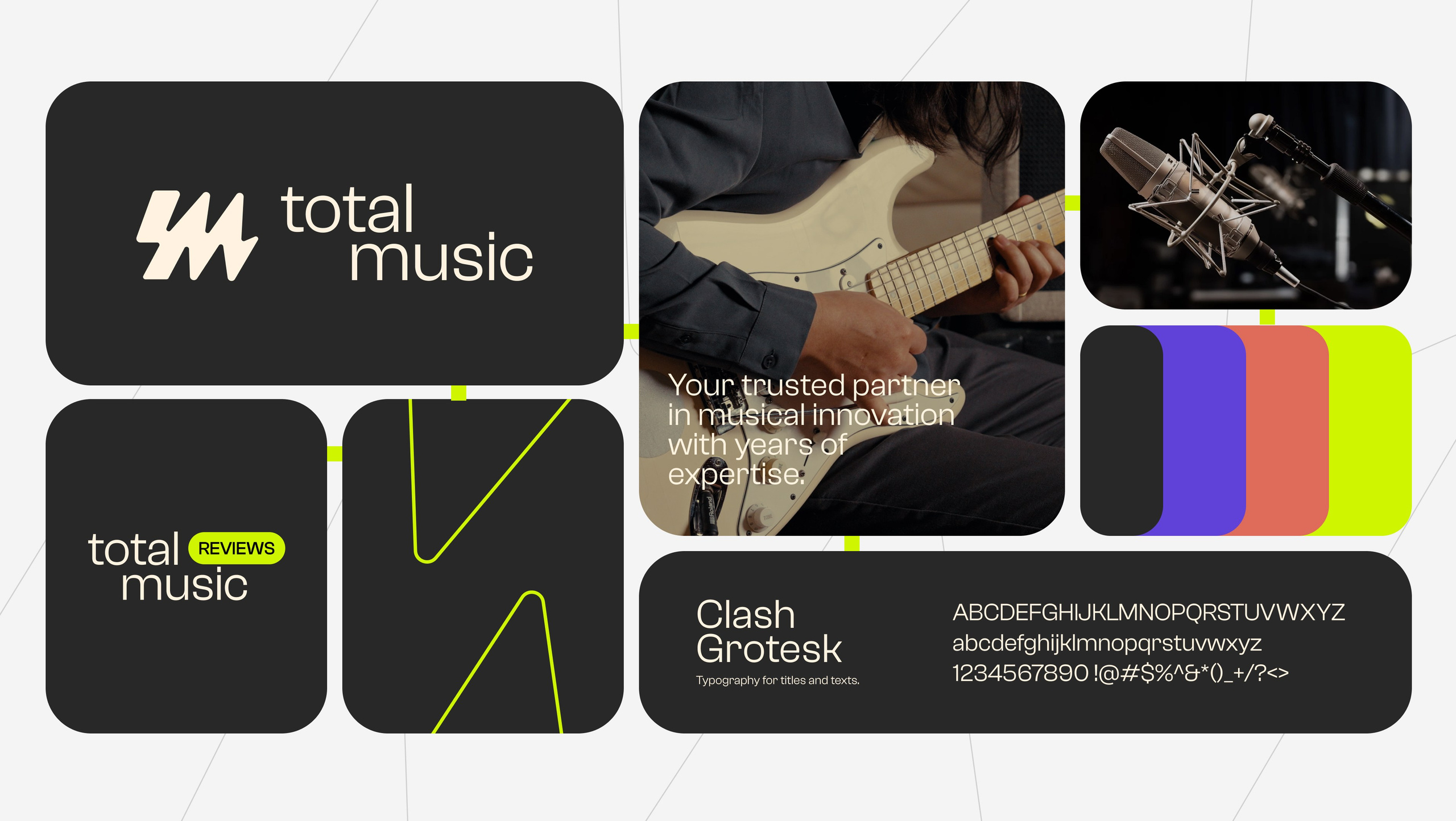 Total Music Rebrand. ODIX Creative