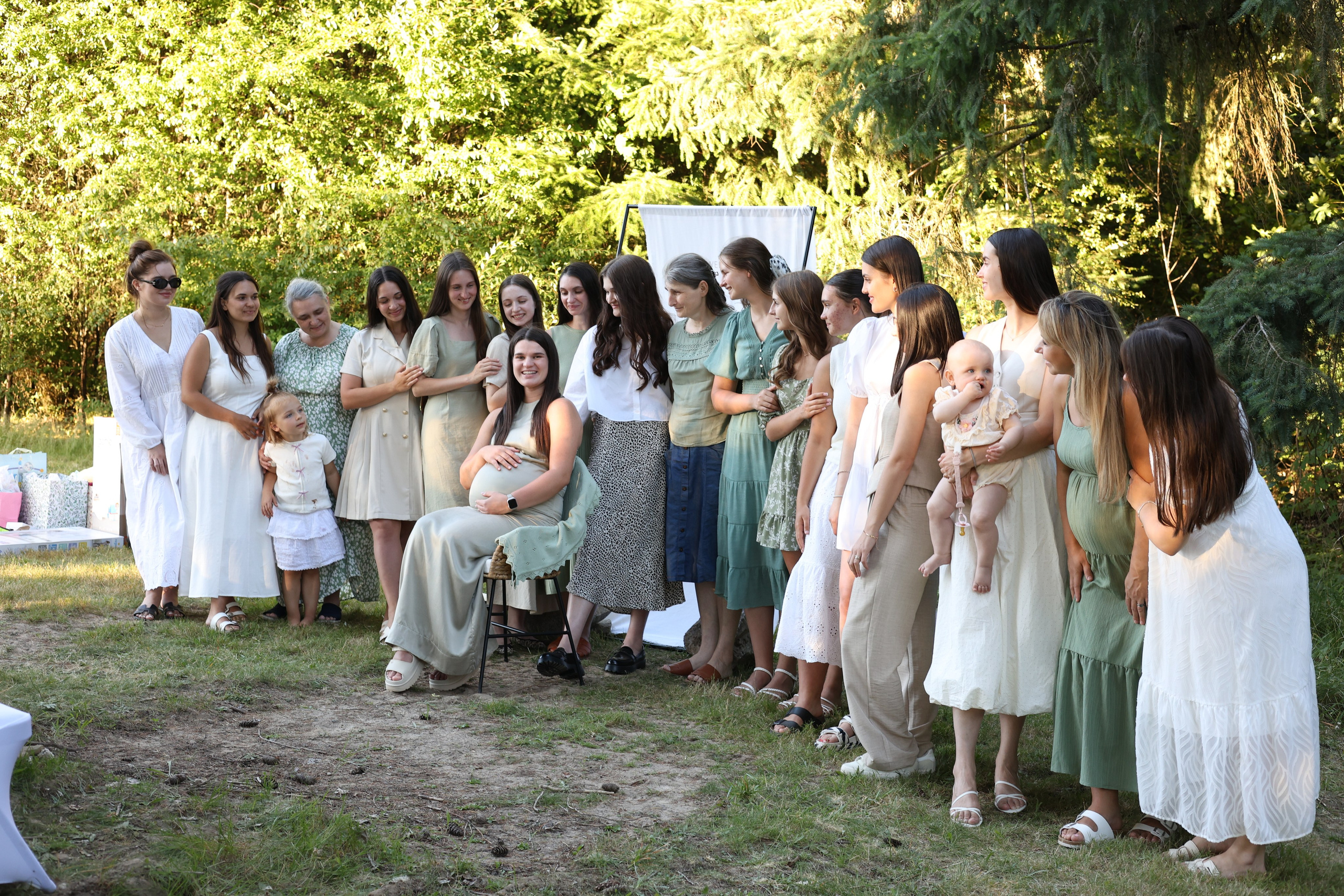 Anastasia’s Baby shower 07-11-25. Smirna Christian Church