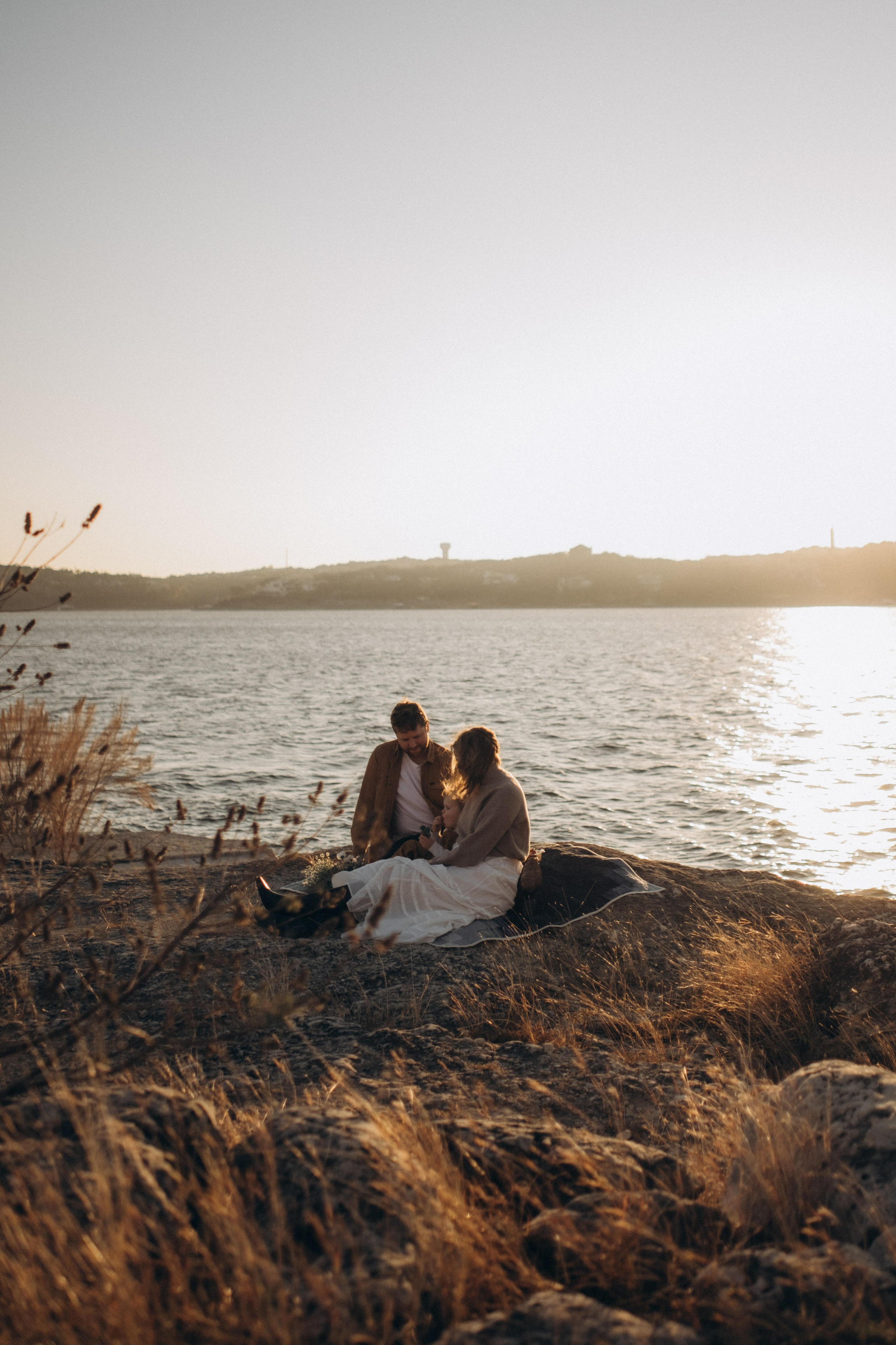 At the Lake. Lens Captures Life