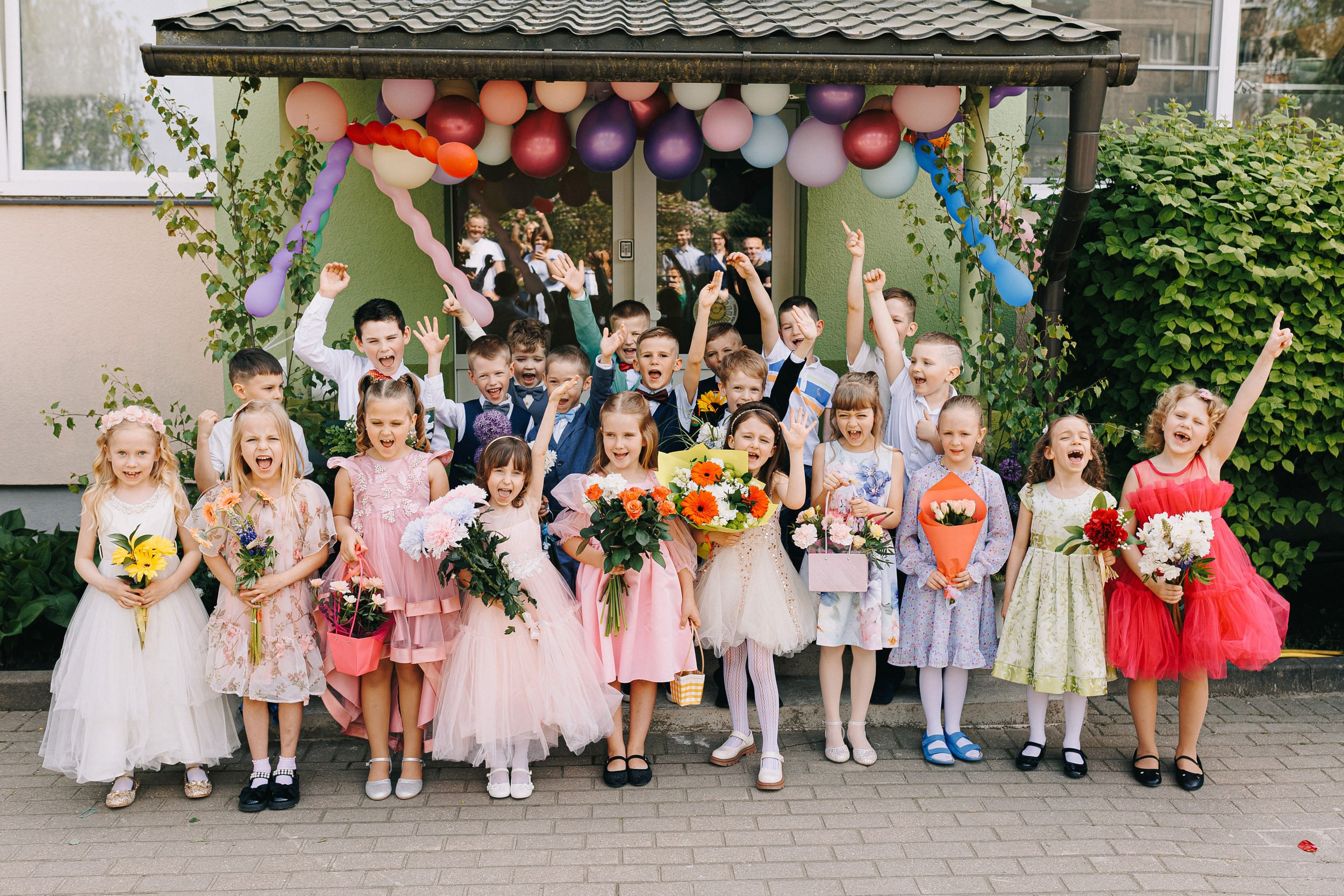 Bērnudārza izlaiduma fotogrāfs - bērnu portreti, reportāža, atsauksmes