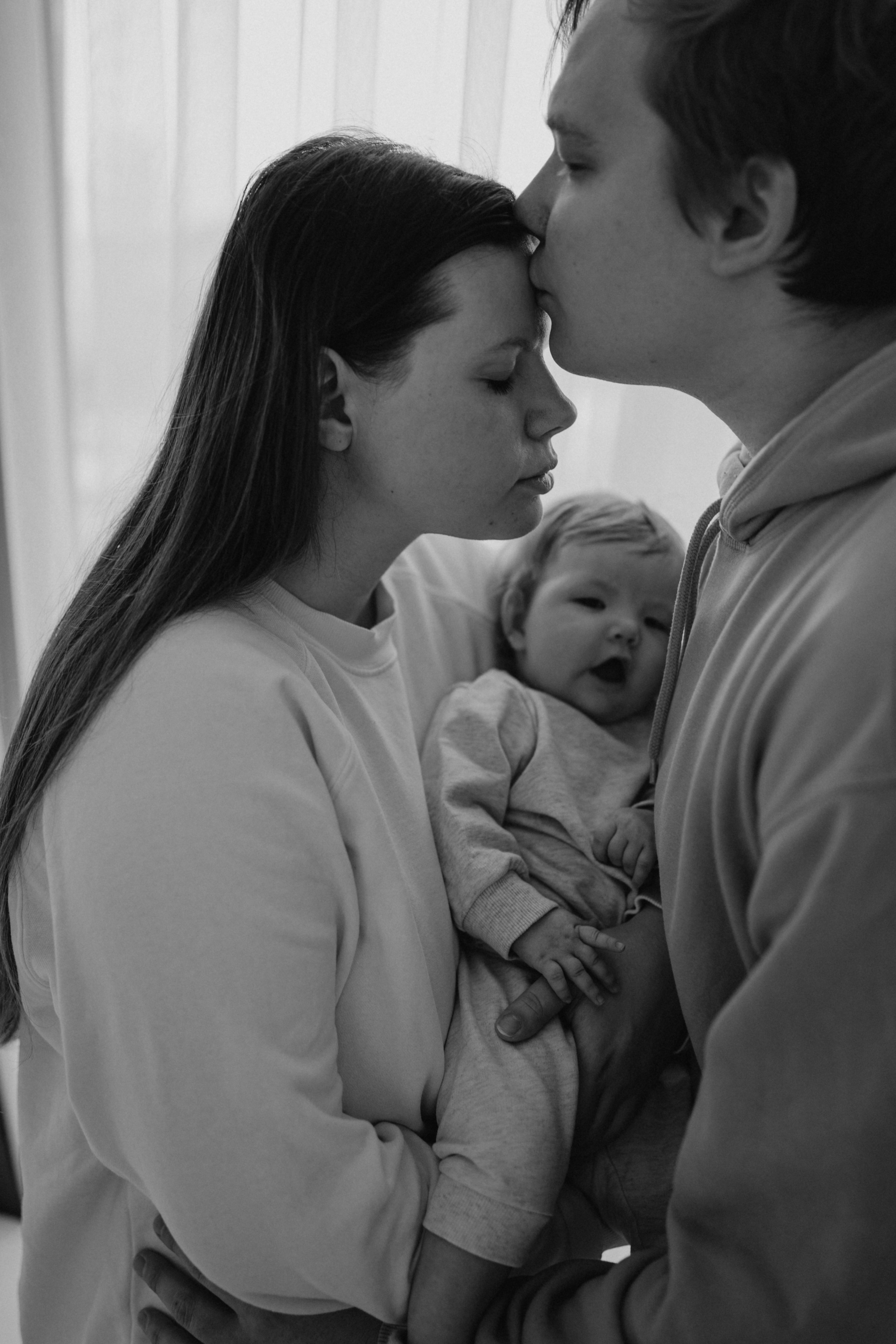 Семейная с младенцем. Фотограф Москва Ларина Юлия