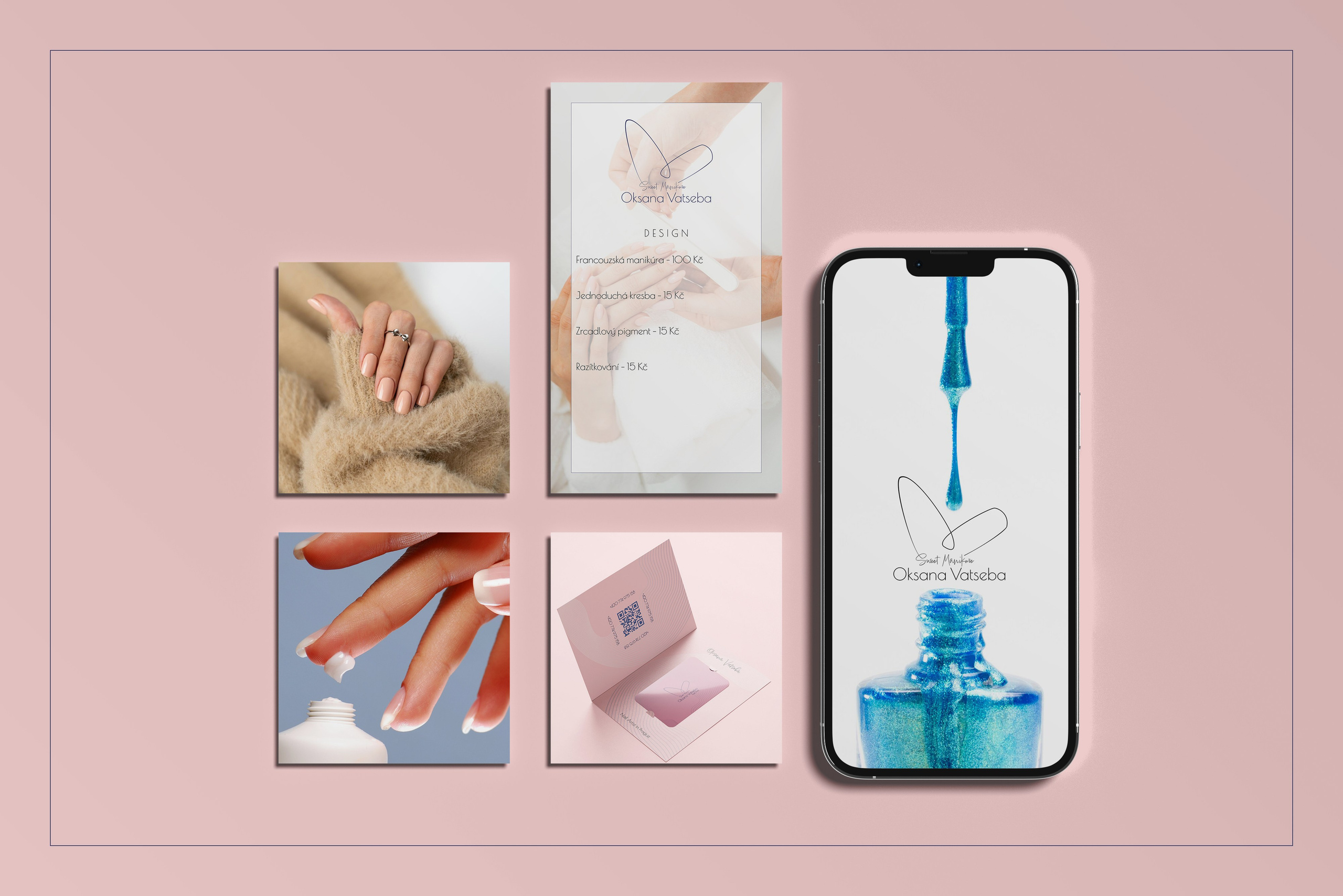 Brandbook “Sweet Manicure”. Vasyl Grygorchuk: Photography & Graphic Design