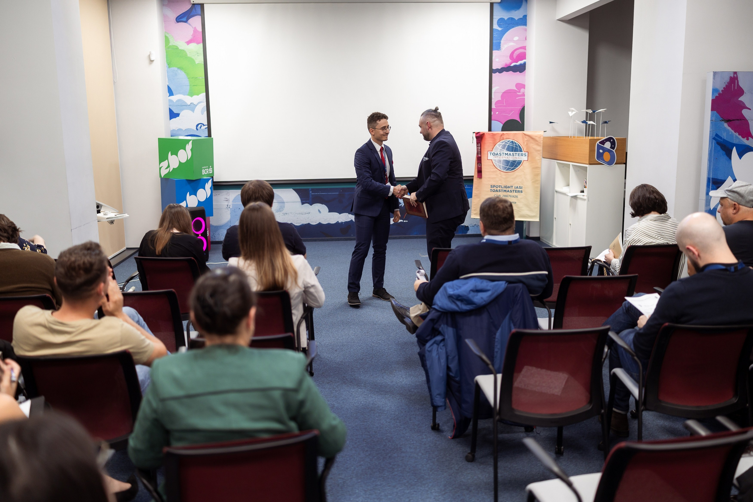 Toastmasters. Marius Ciocan