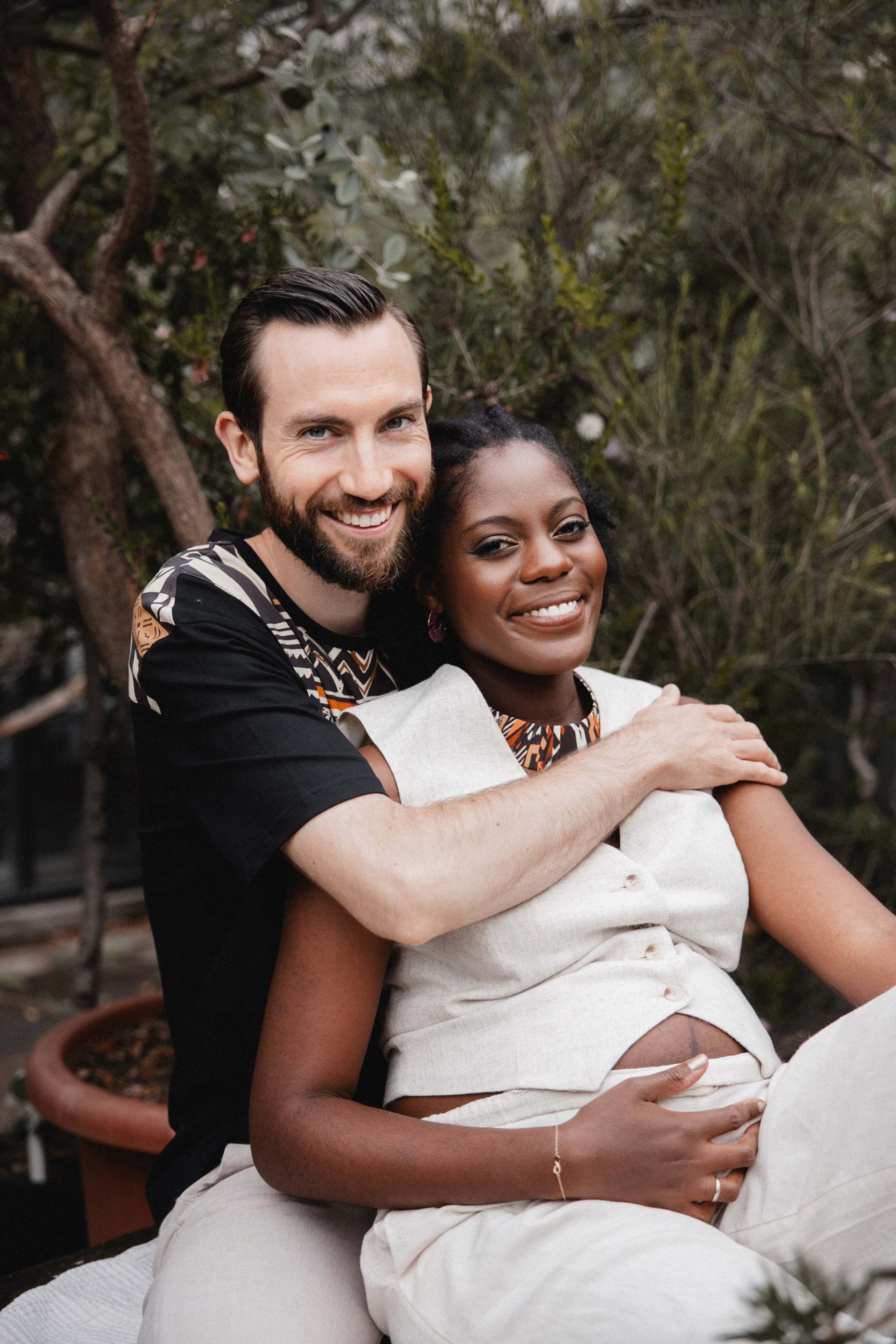 Babybauch Shooting im Botanischen Garten Bochum | Reiche Fotografie. Hochzeitsfotografin Bochum | Halyna Reiche Fotografie NRW