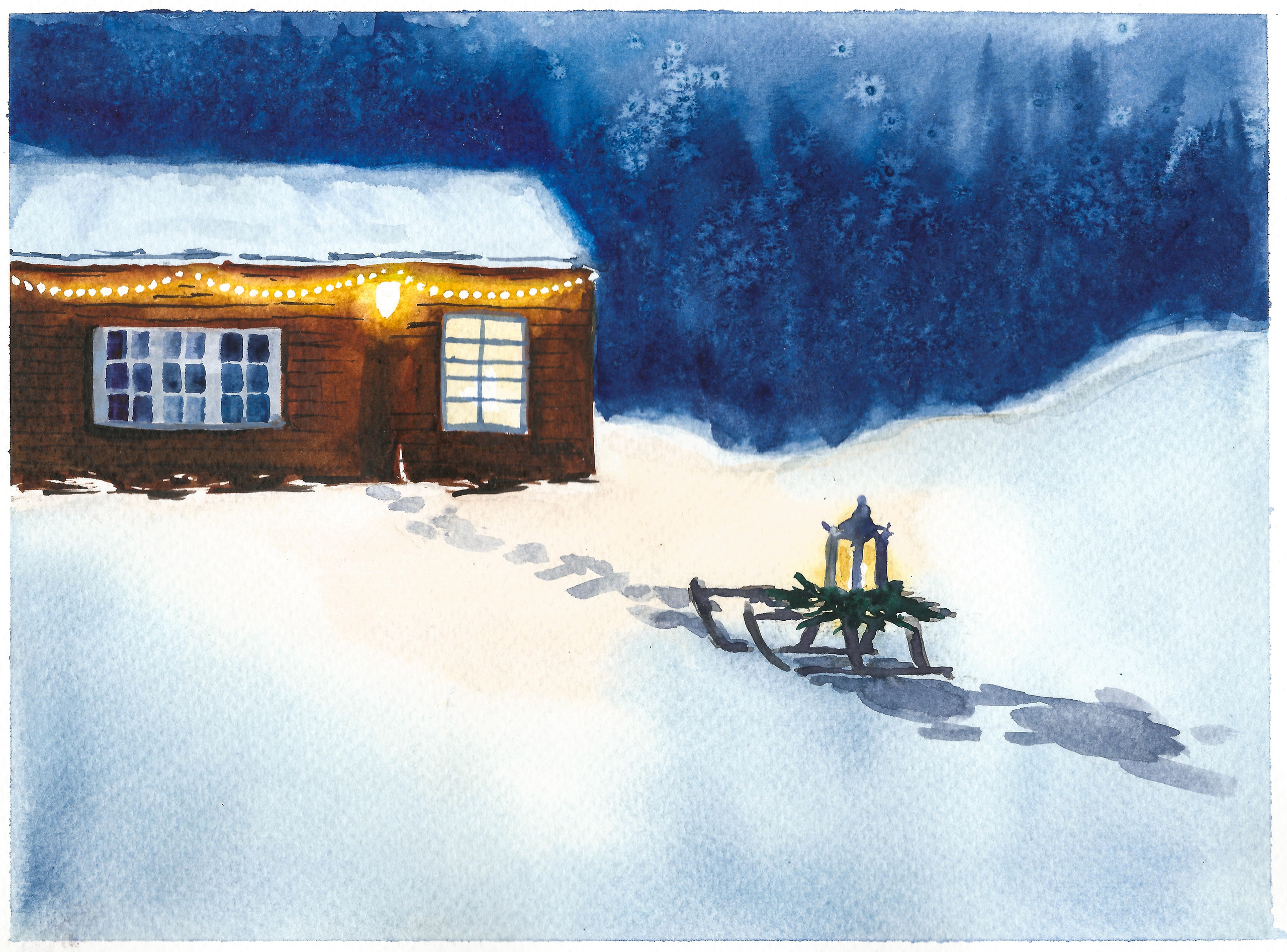 Nature landscapes. Angelina Sorokopud. Artist in Strasbourg