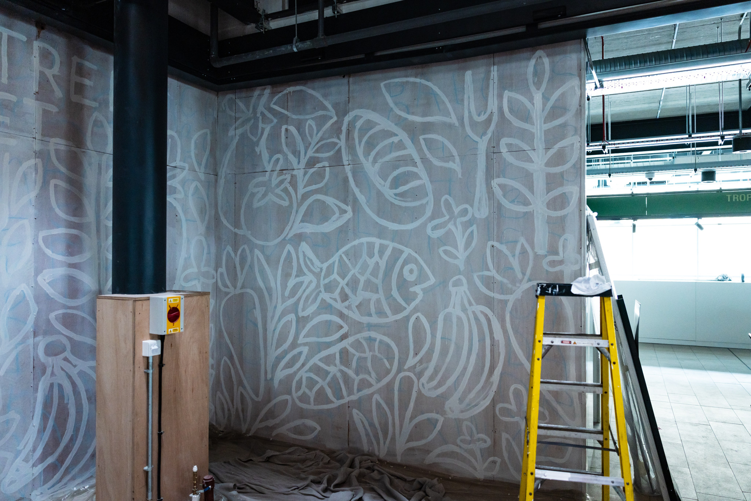 Darley Street Market Mural. Professional Portrait & Event Photographer in West Yorkshire, travels across UK