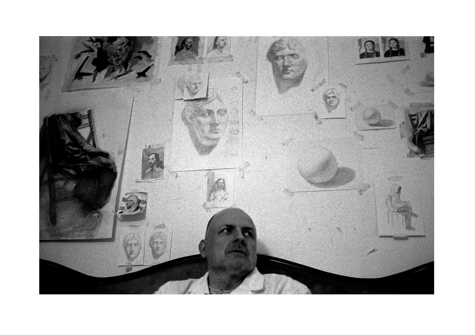 Christof im Atelier. Видеограф и фотограф Дмитрий Лимперт