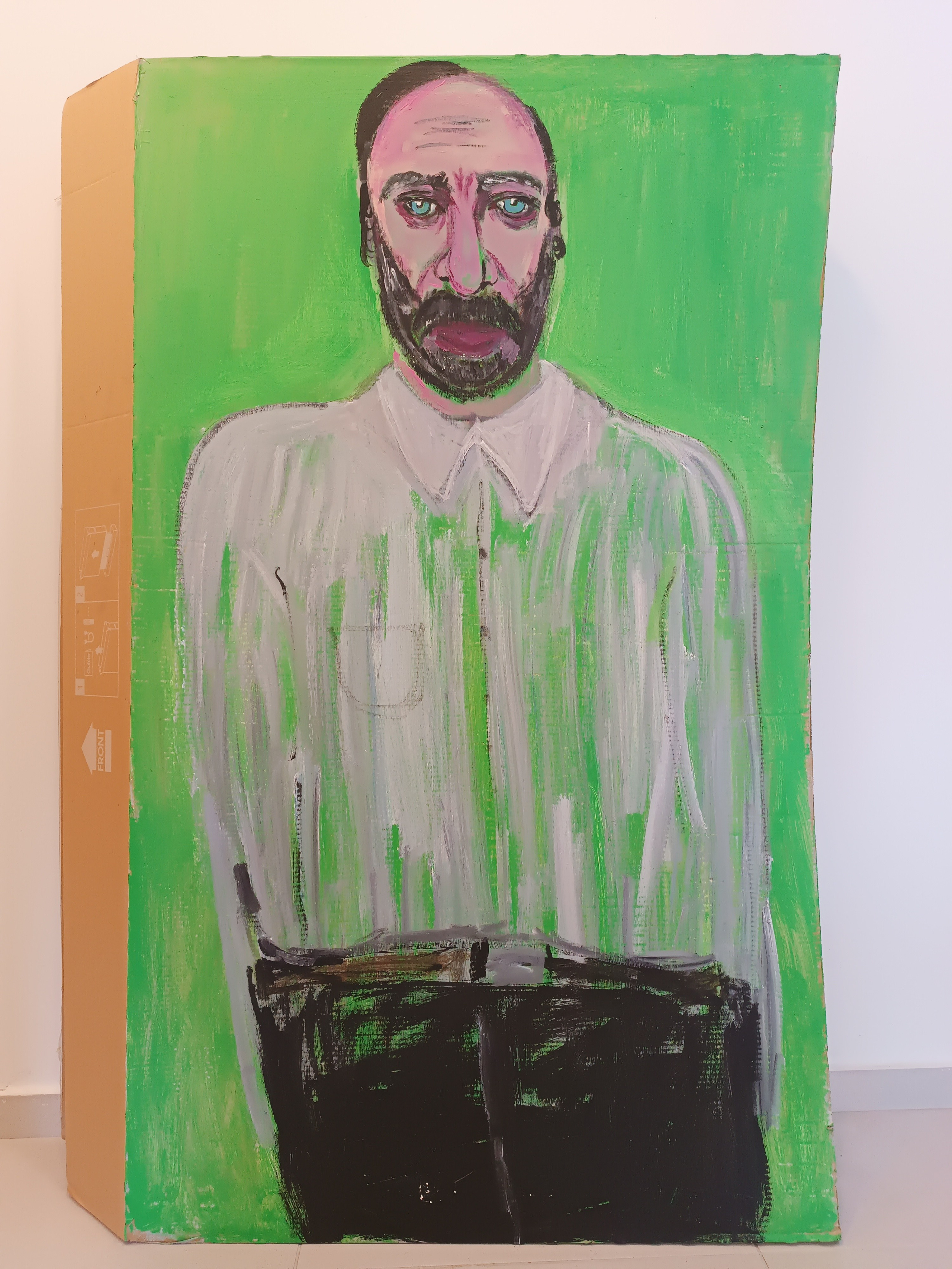 Selfportraits, 2023-24. Haim Sokol’s artists website