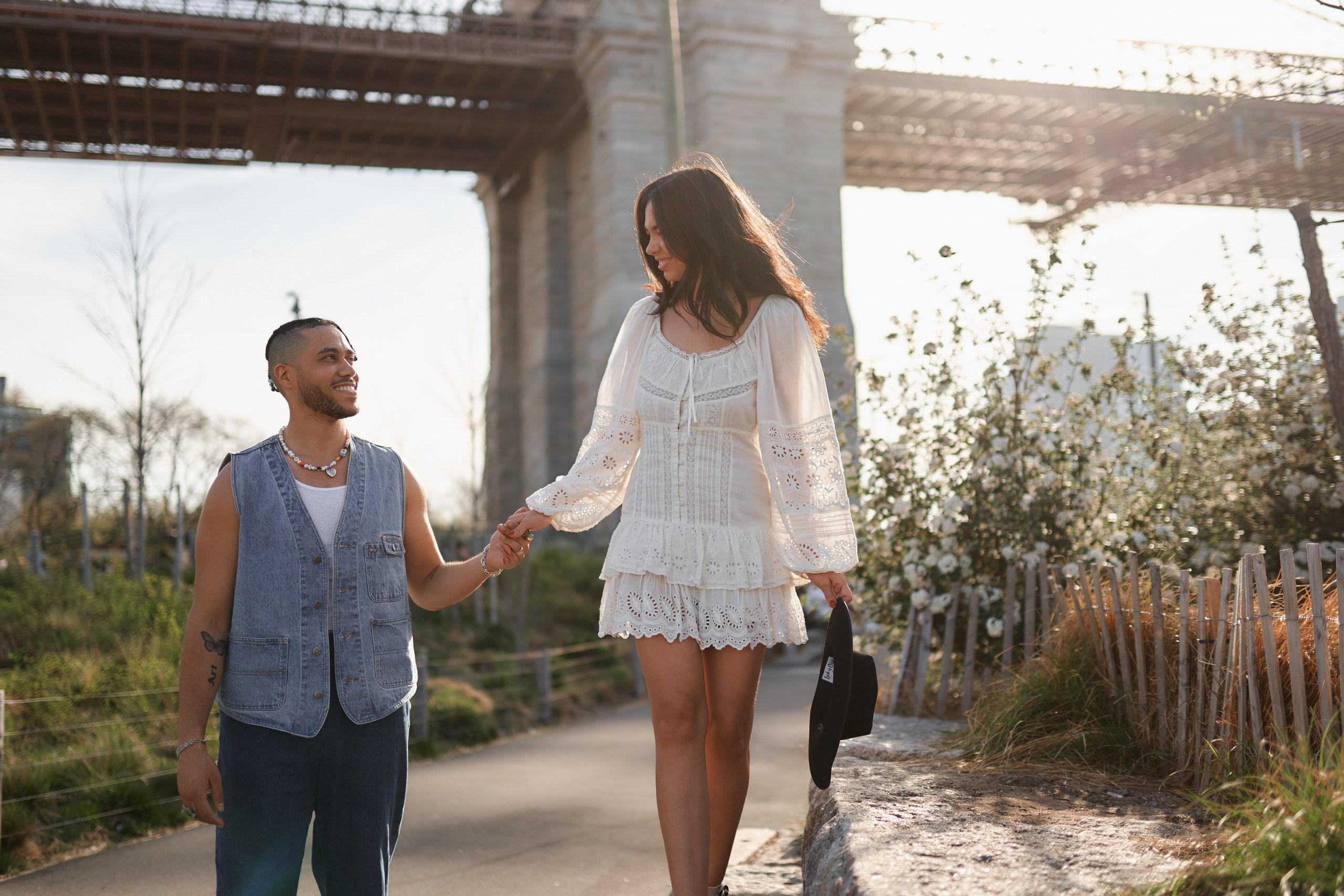 Engagement photo shoot NYC. Professional Wedding and event photographer USA New York