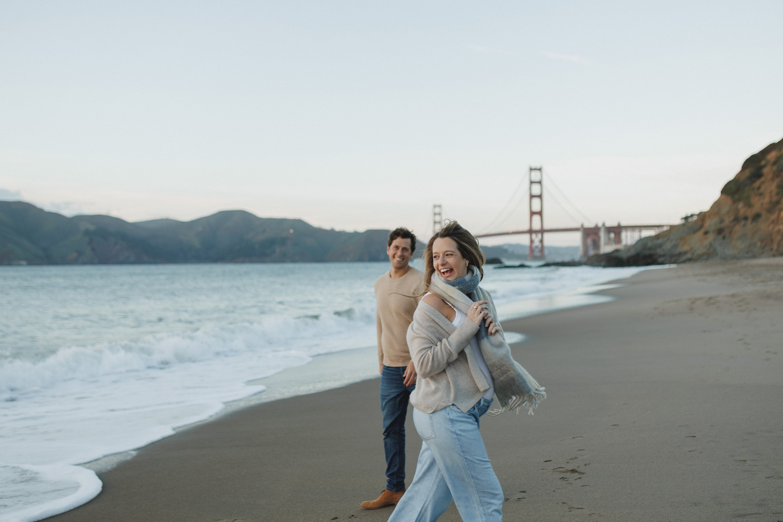 Baker Beach Maternity Session. Maternity, newborn photographer in the Bay Area|Iryna Rakivnenko