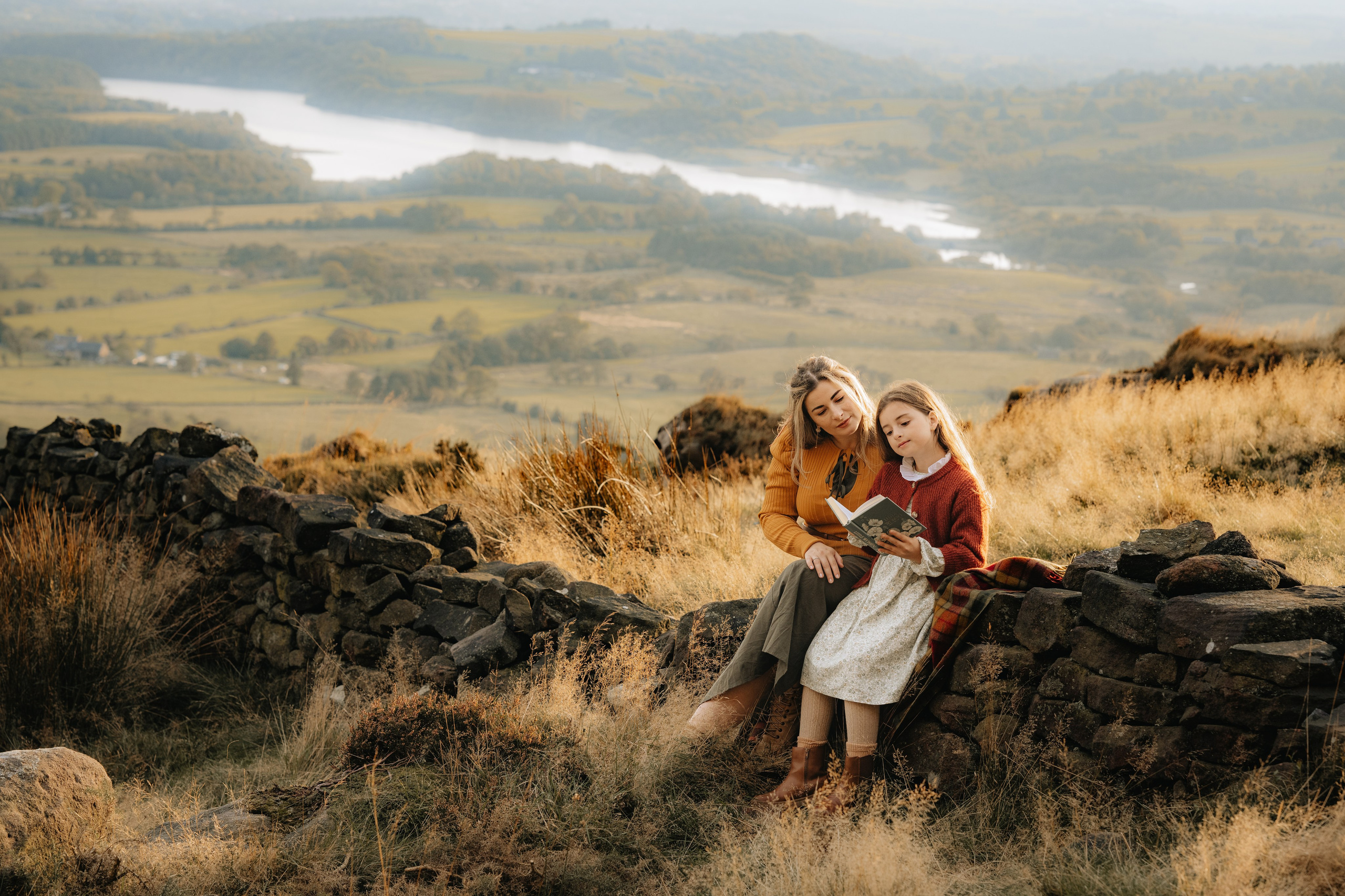 Mommy and me, Peak District. Tania Gandrabur, photographer in West Midlands, England