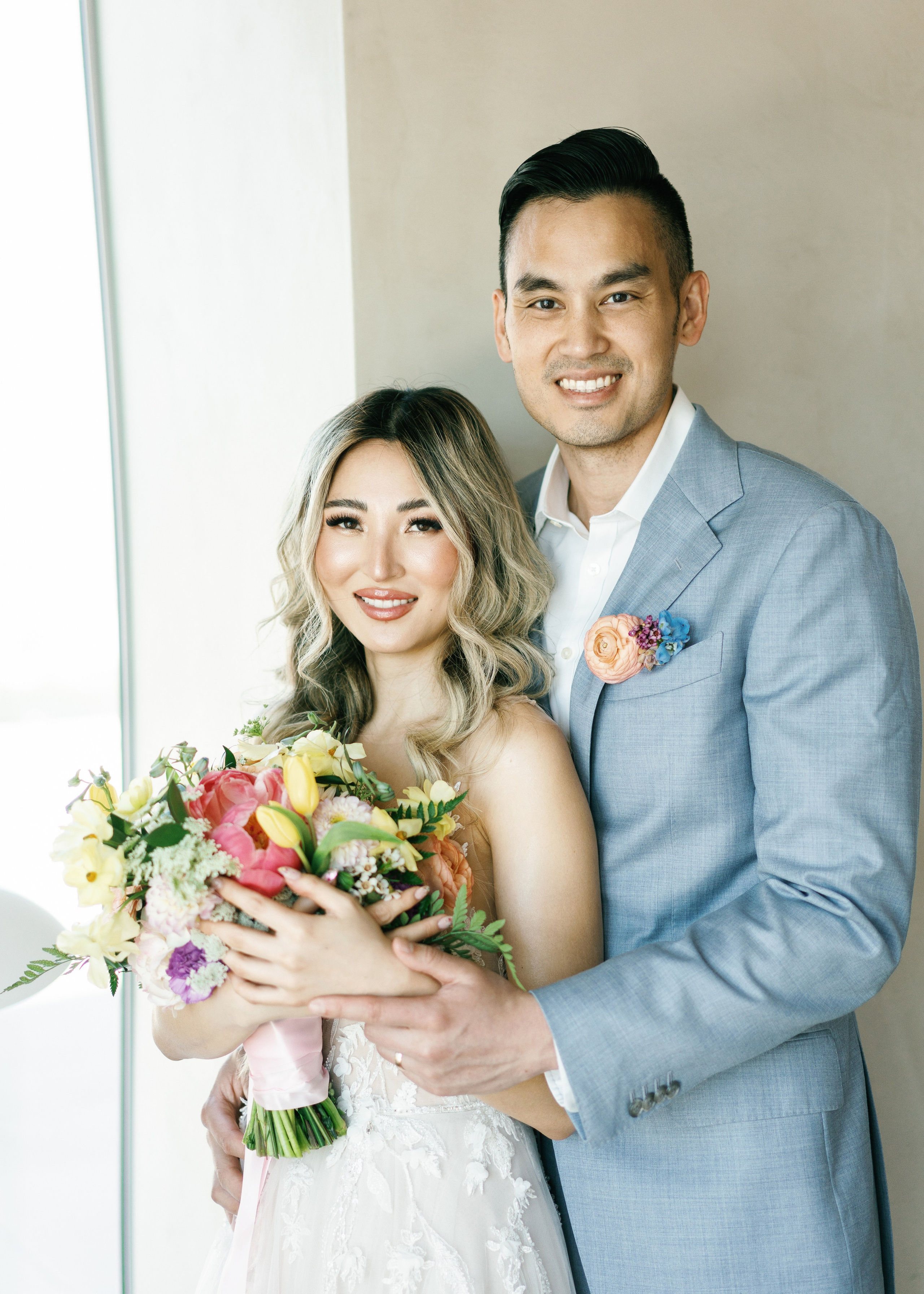 Wedding at Conrad Hotel Los Angeles. Wedding Photography & Videography Team in California, Los Angeles, San Francisco, San Diego and Travel