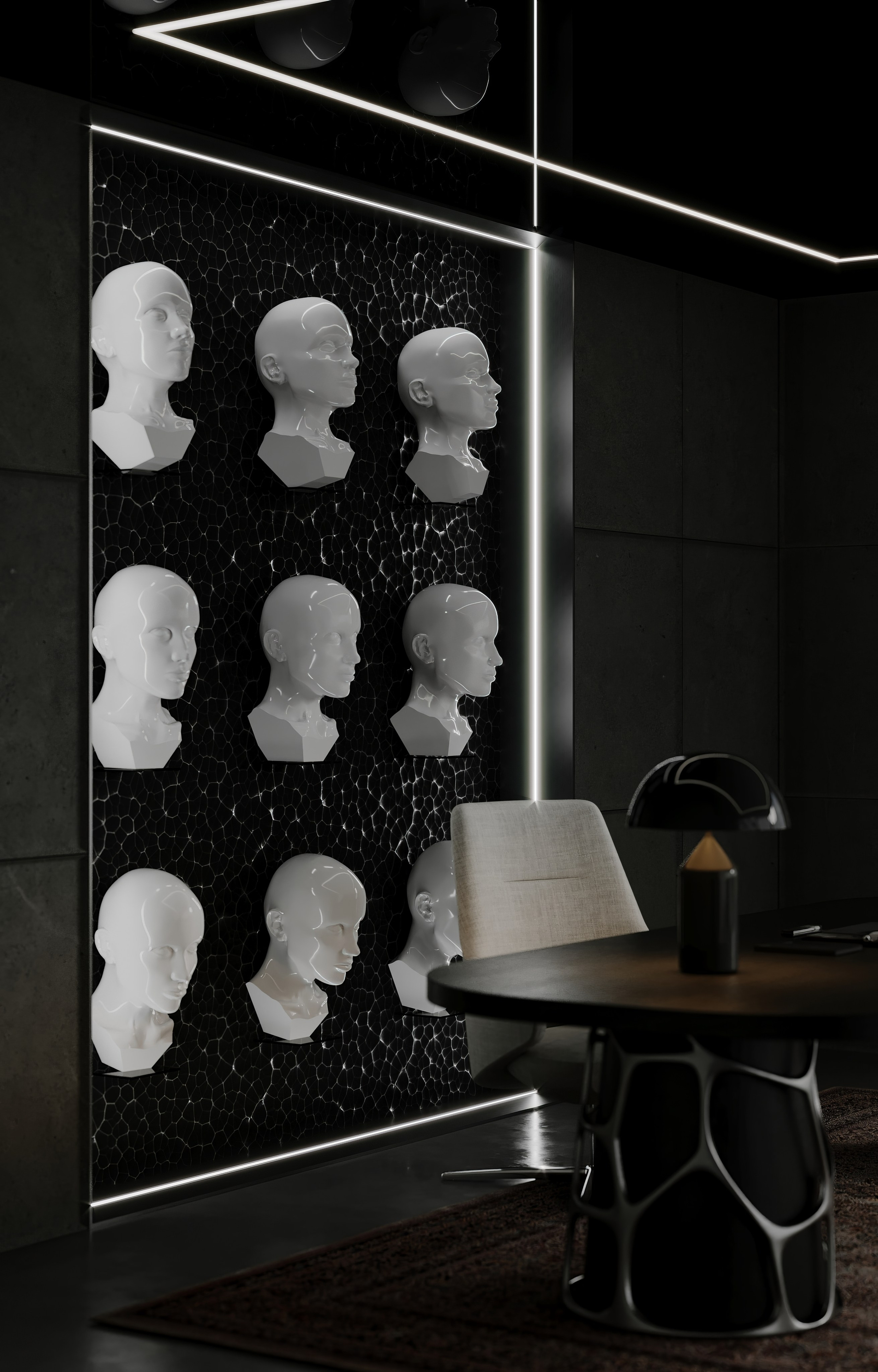 AS [Office design concept]. Anastasia Sorochin| 3d Visualization