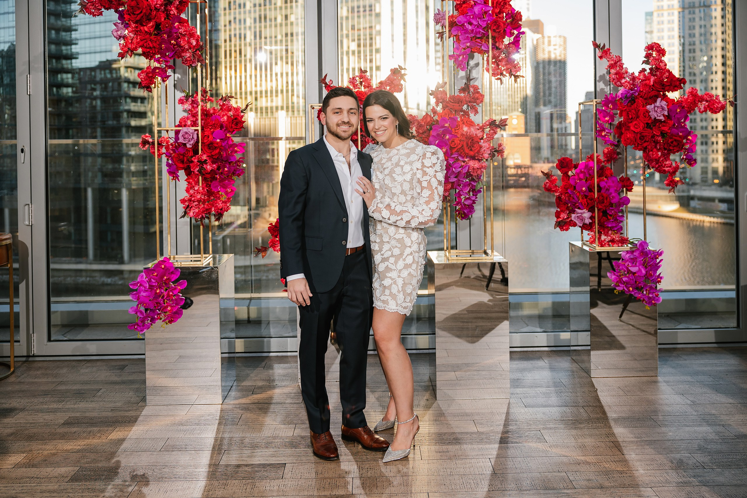 02.18.2024 Engagement Party. Wedding family event photographer in Chicago Nick Yushevich