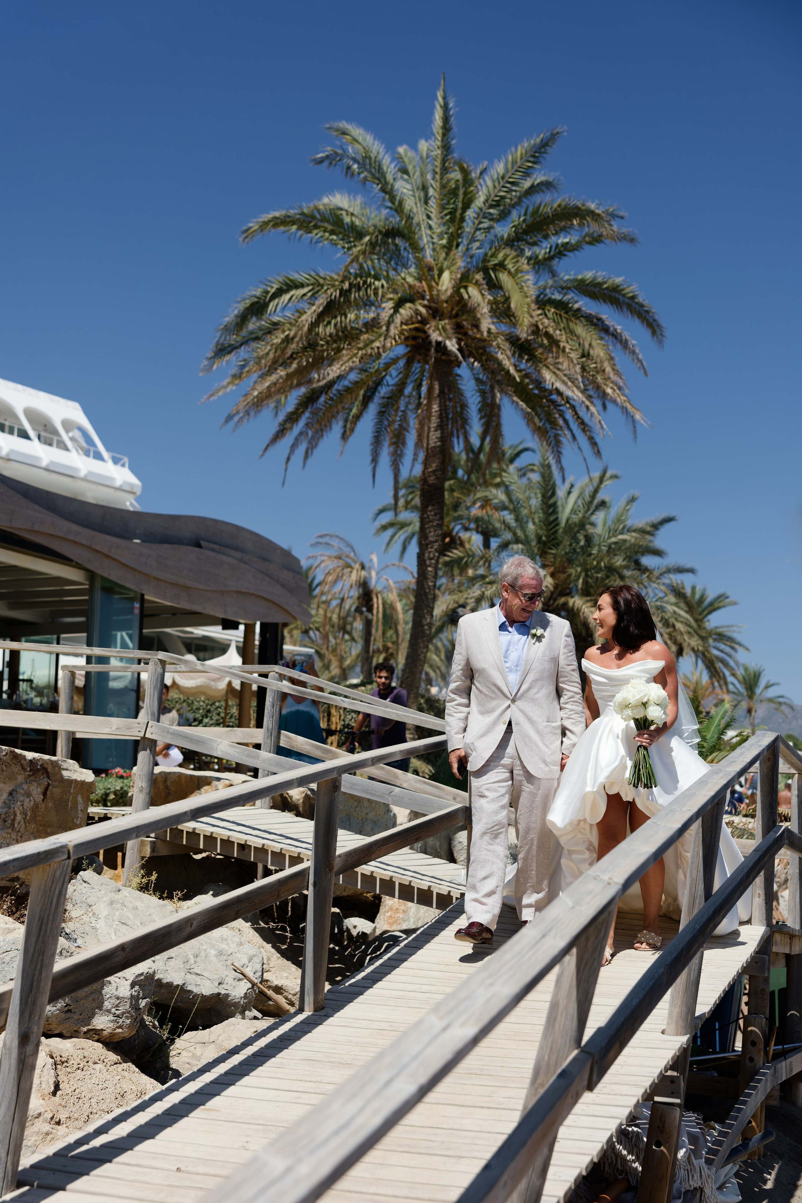 Beach Wedding in Marbella PREVIEW. Destination Wedding Photographer — Nikita Burtsev