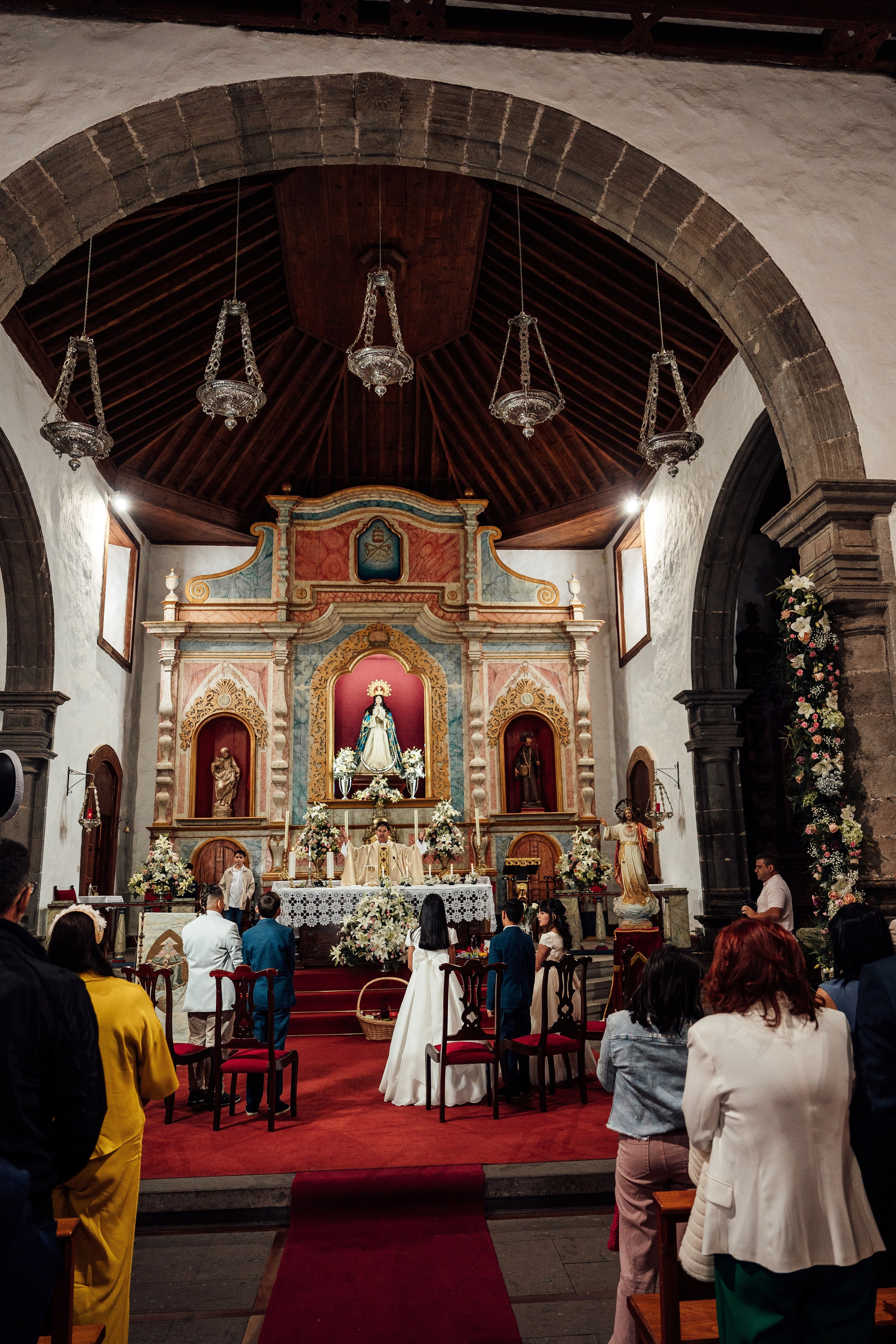 First communion. Professional photography in Tenerife Tania Bonnet