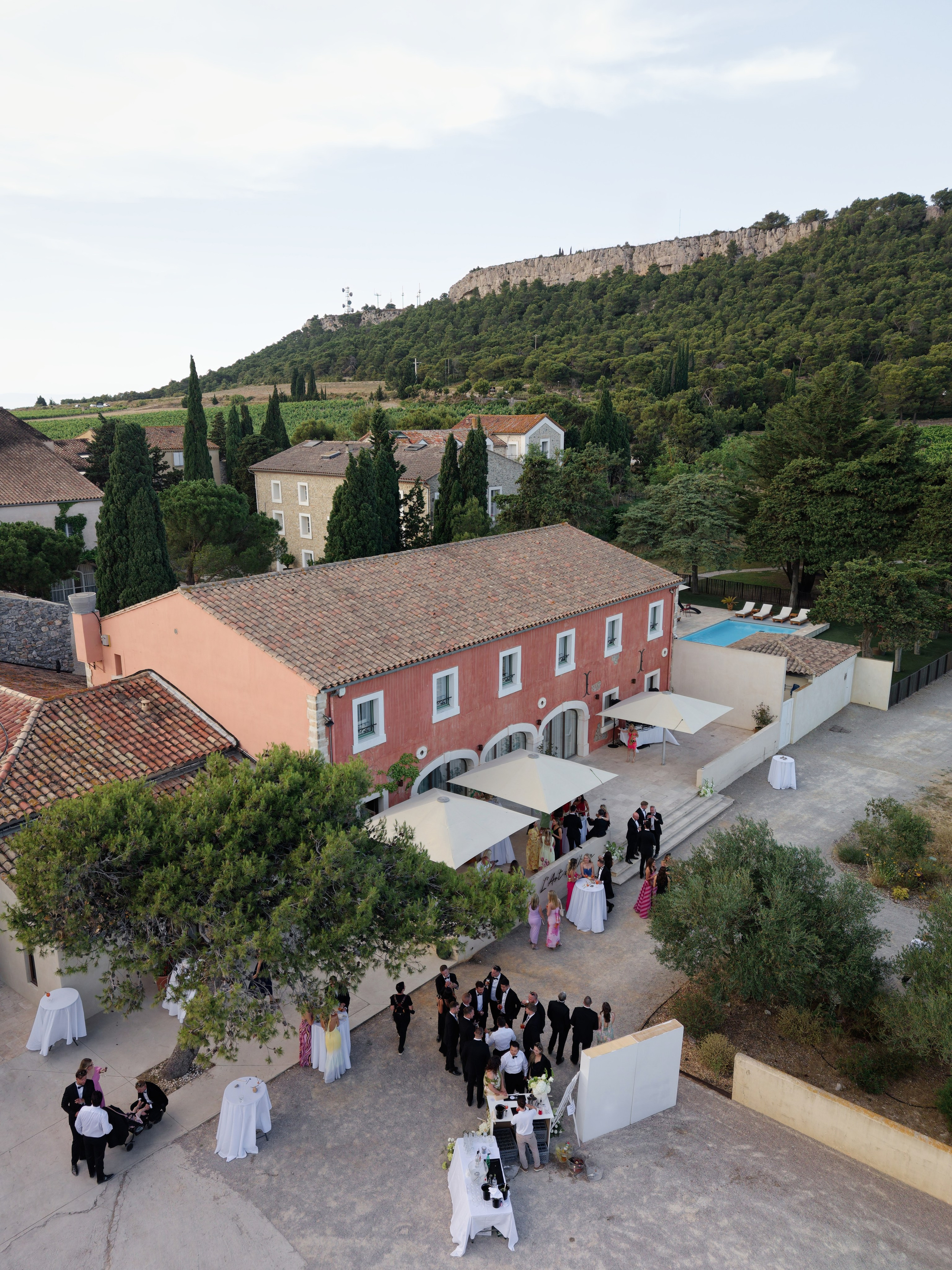 Wedding at Château L’Hospitalet in Narbonne, France. Destination Wedding Photographer — Nikita Burtsev
