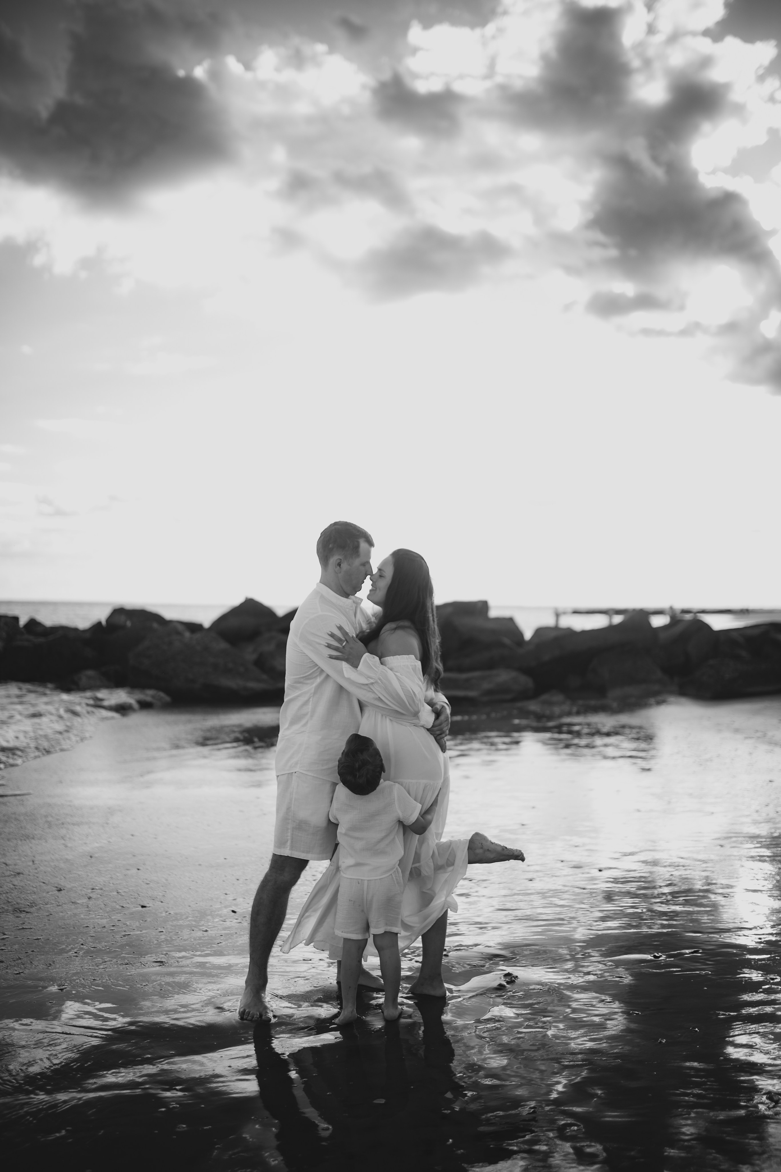 Family.Ocean. Photographer NYC