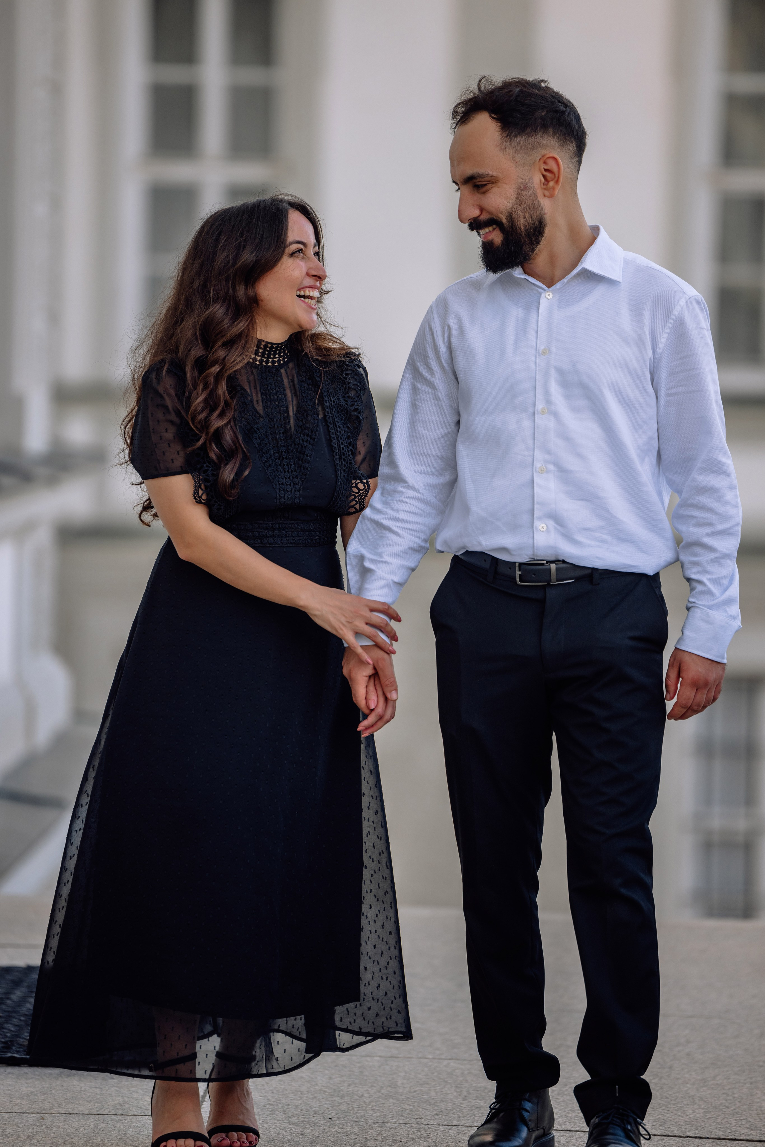 Antrag am Schloss Nymphenburg. Hochzeitsfotograf München Taufe Familienfotograf Tanja Mauke