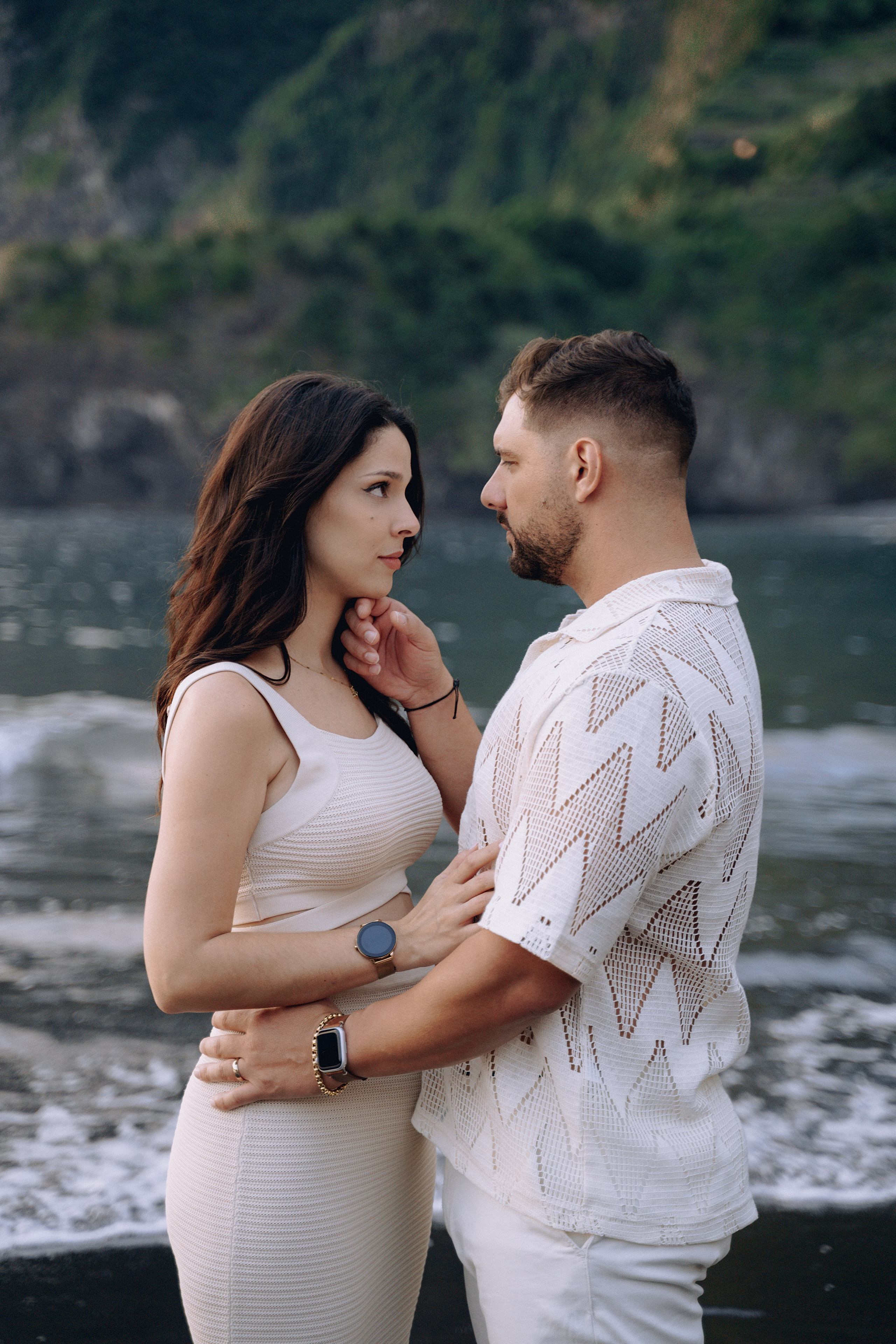 Maternity Photoshoot Alexandra & Adelino | Seixal Beach Morning | Madeira Photographer. Your photographer in Madeira