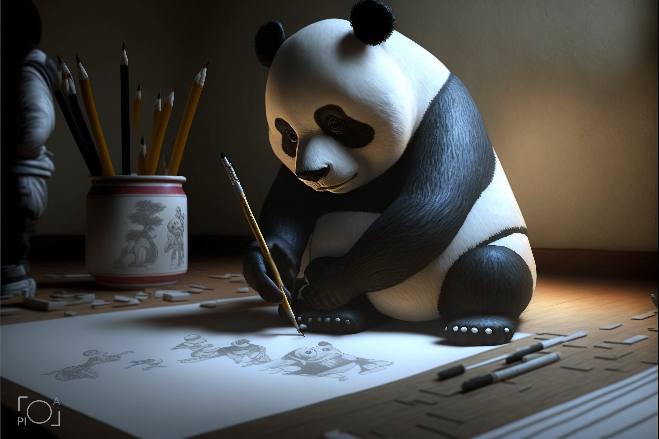 The history of pandas. Photographer in Shanghai — Lola Pidluskaya