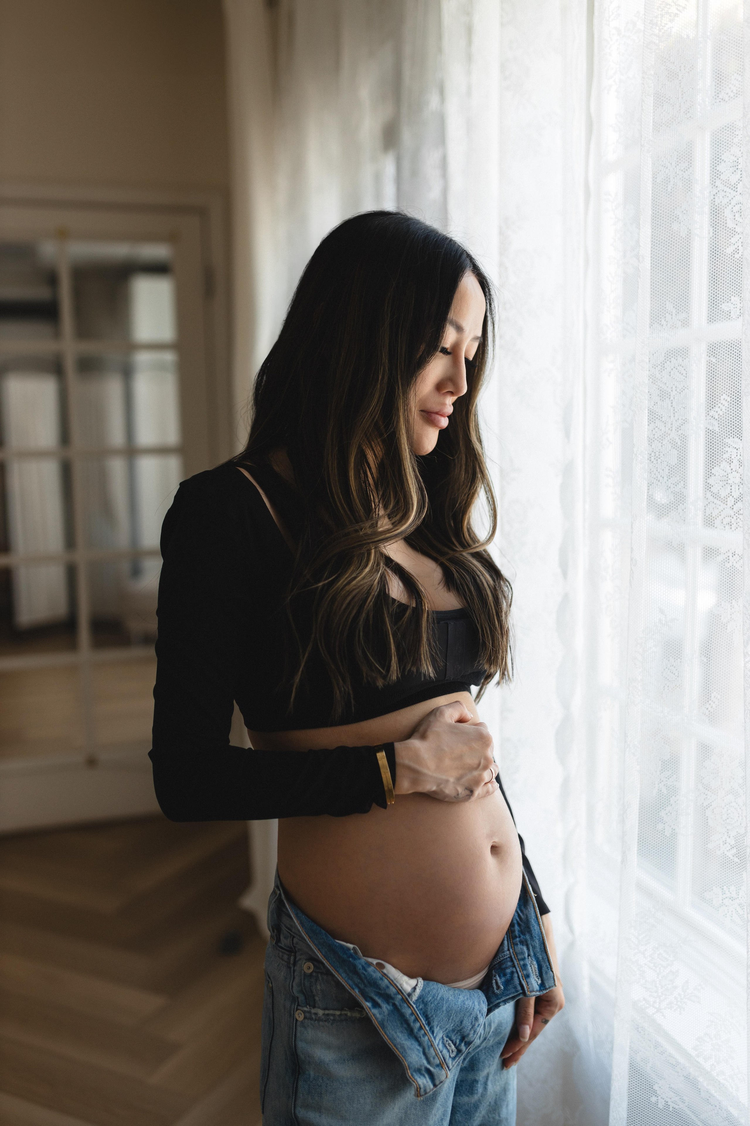 Photo Studio Maternity Shoot. Maternity, newborn photographer in the Bay Area|Iryna Rakivnenko