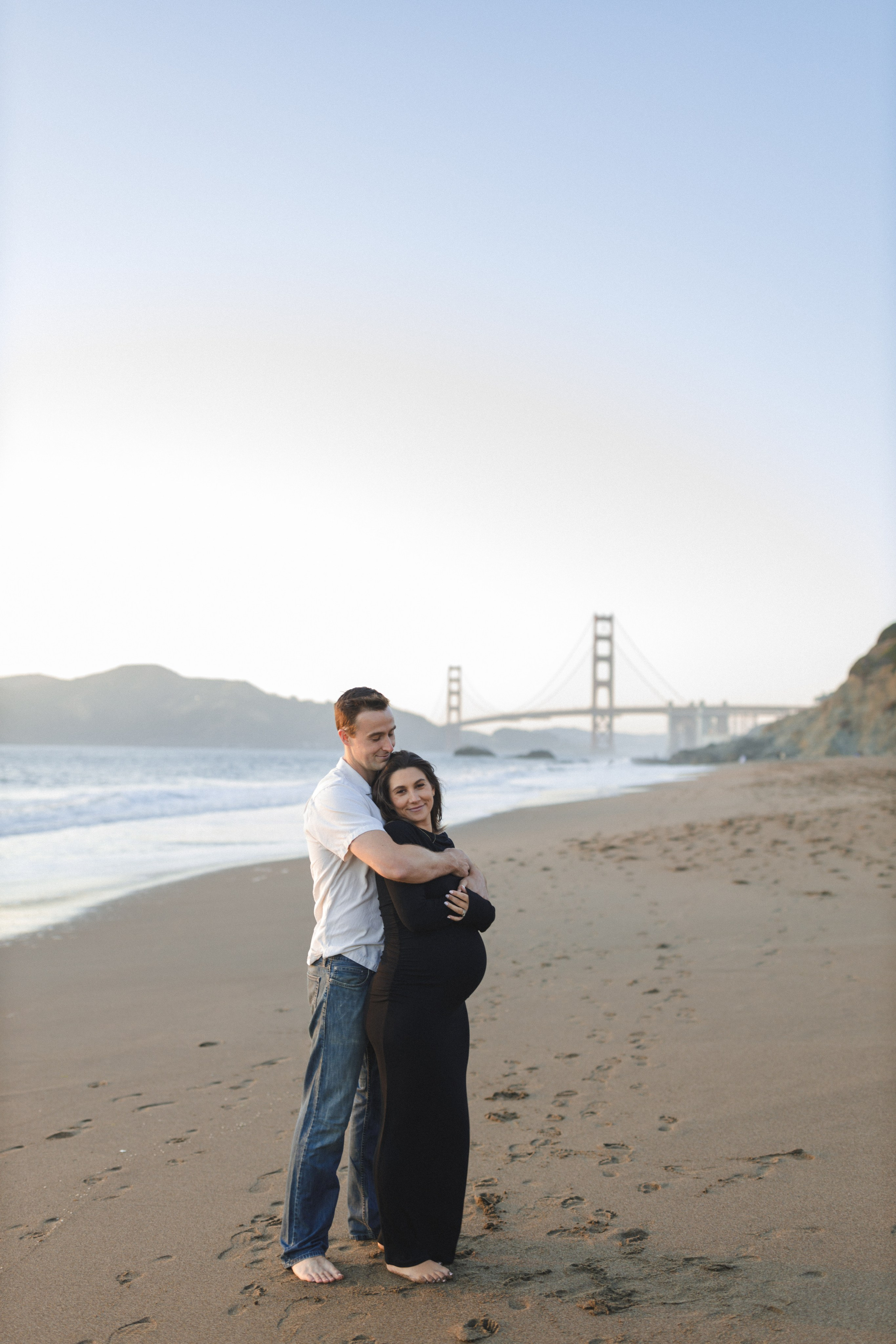 New Beginnings at Baker Beach. Maternity, newborn photographer in the Bay Area|Iryna Rakivnenko