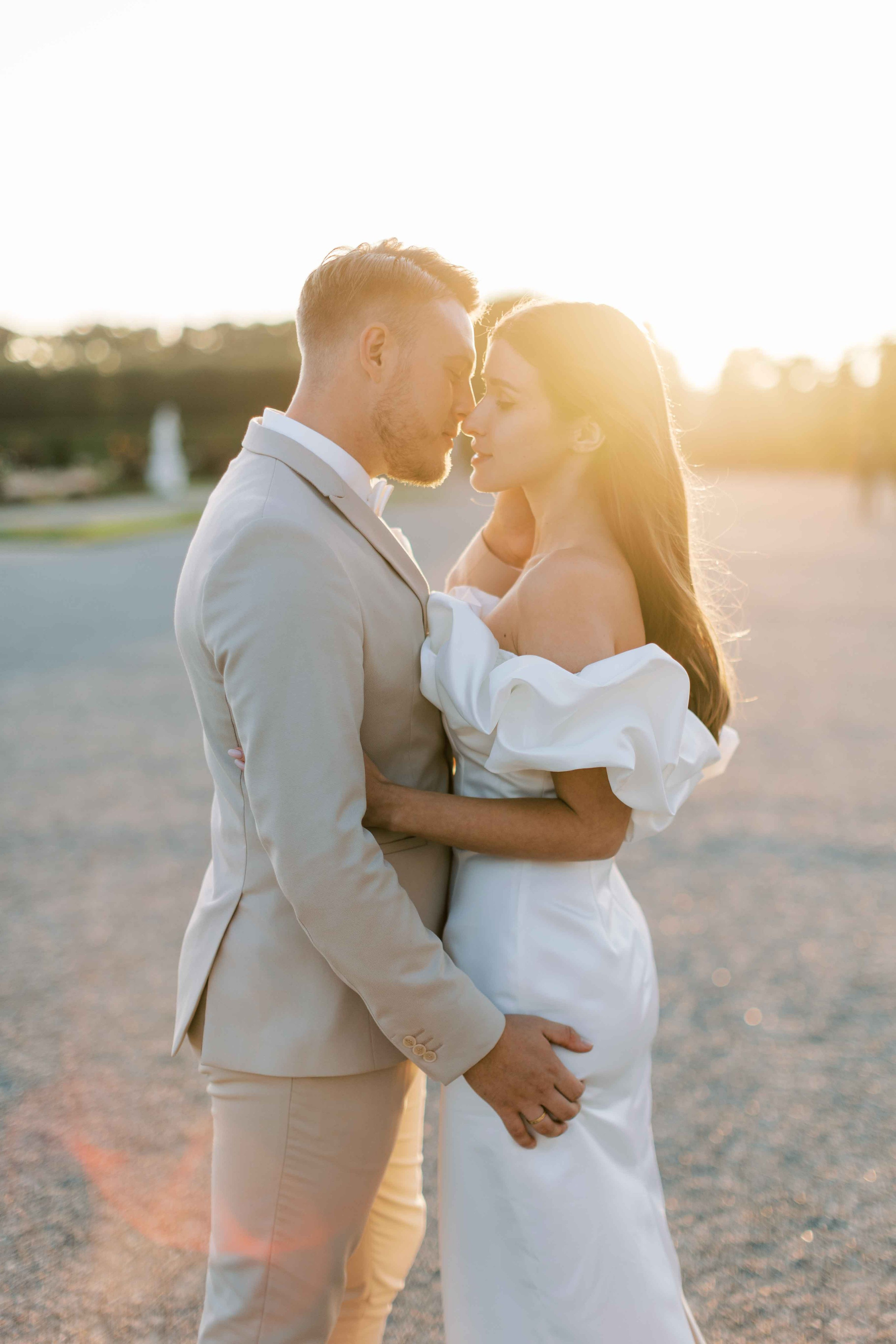 After Wedding Shoot at Sunset