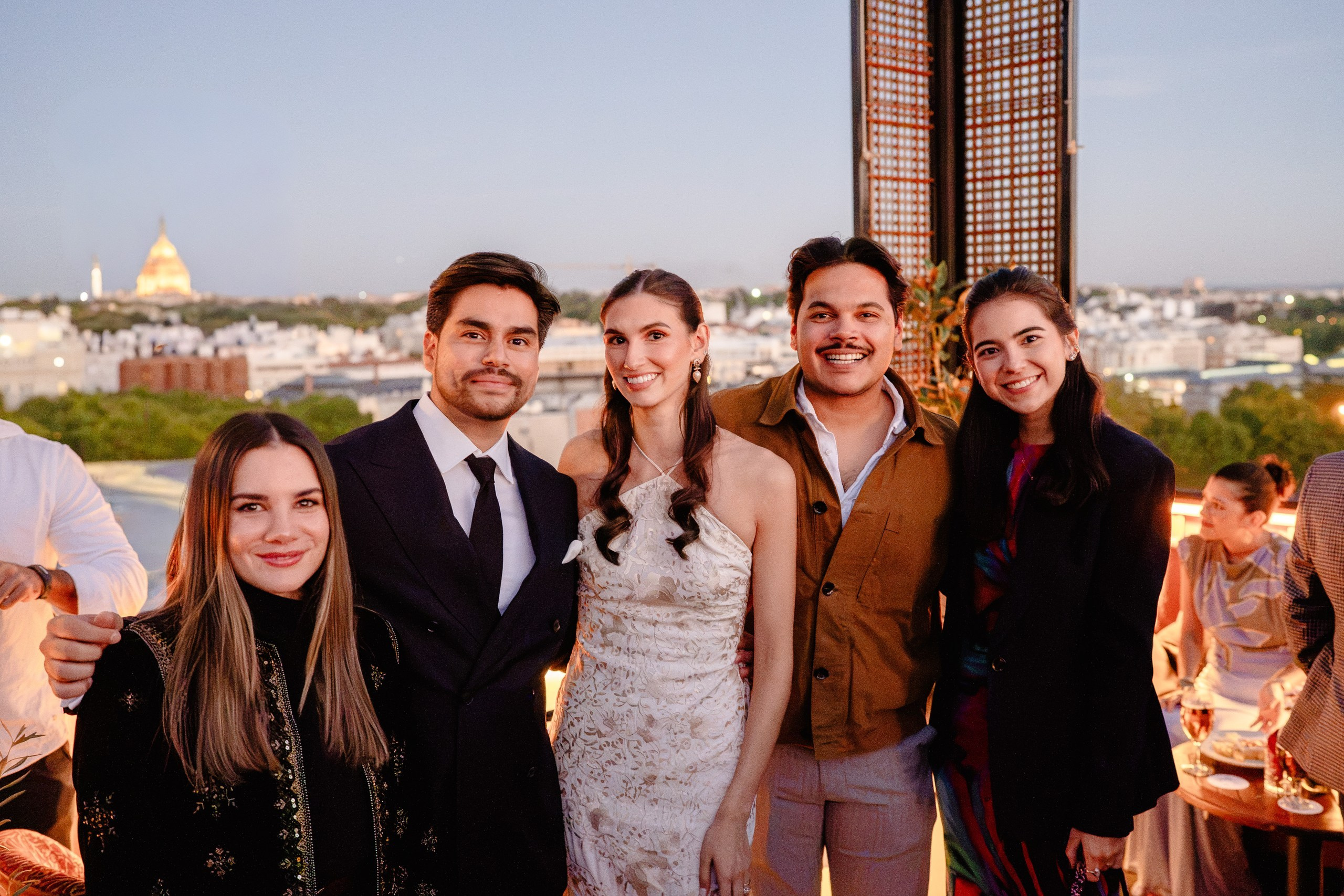 Madrid Wedding at Four Seasons & Rooftop Celebration