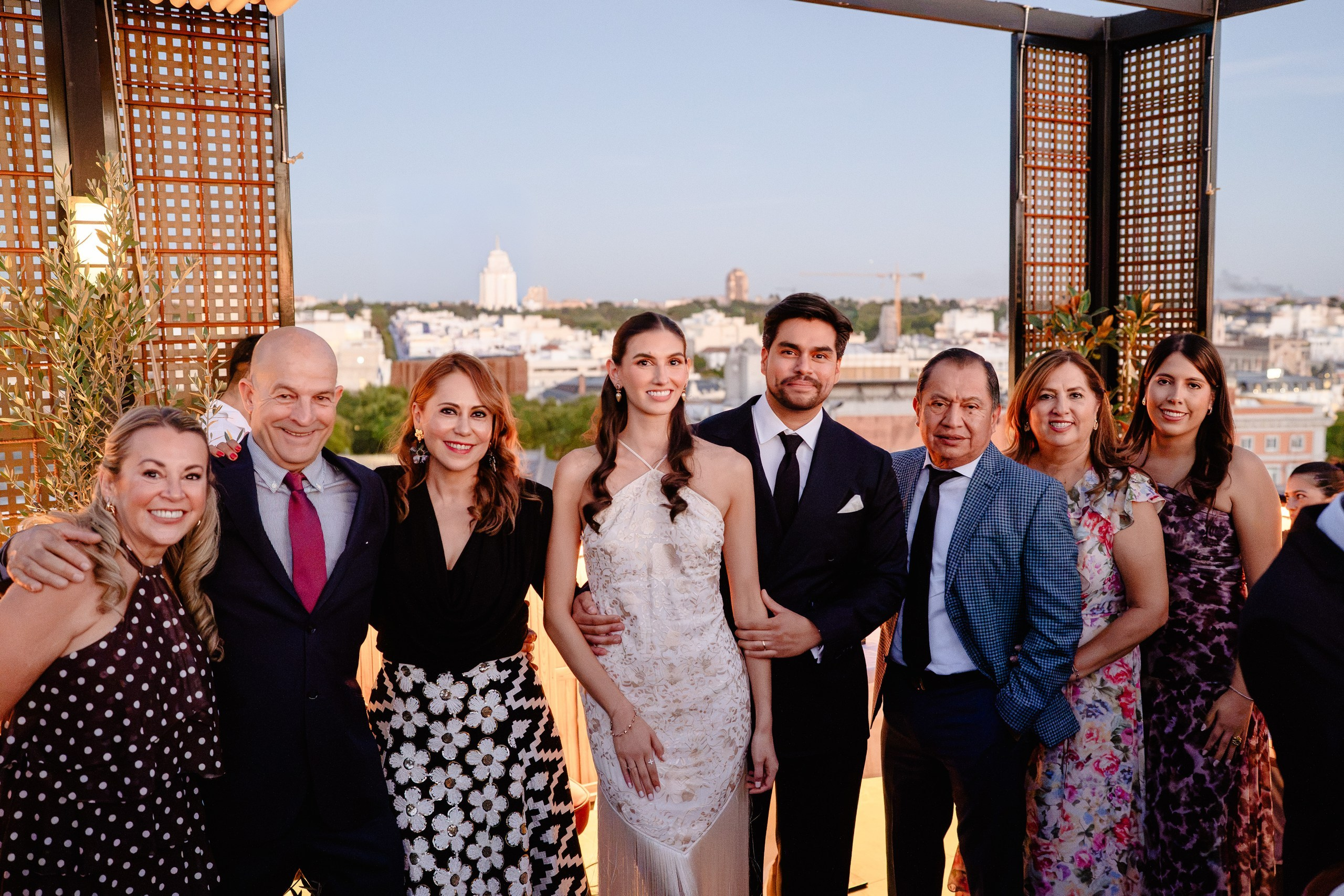 Madrid Wedding at Four Seasons & Rooftop Celebration