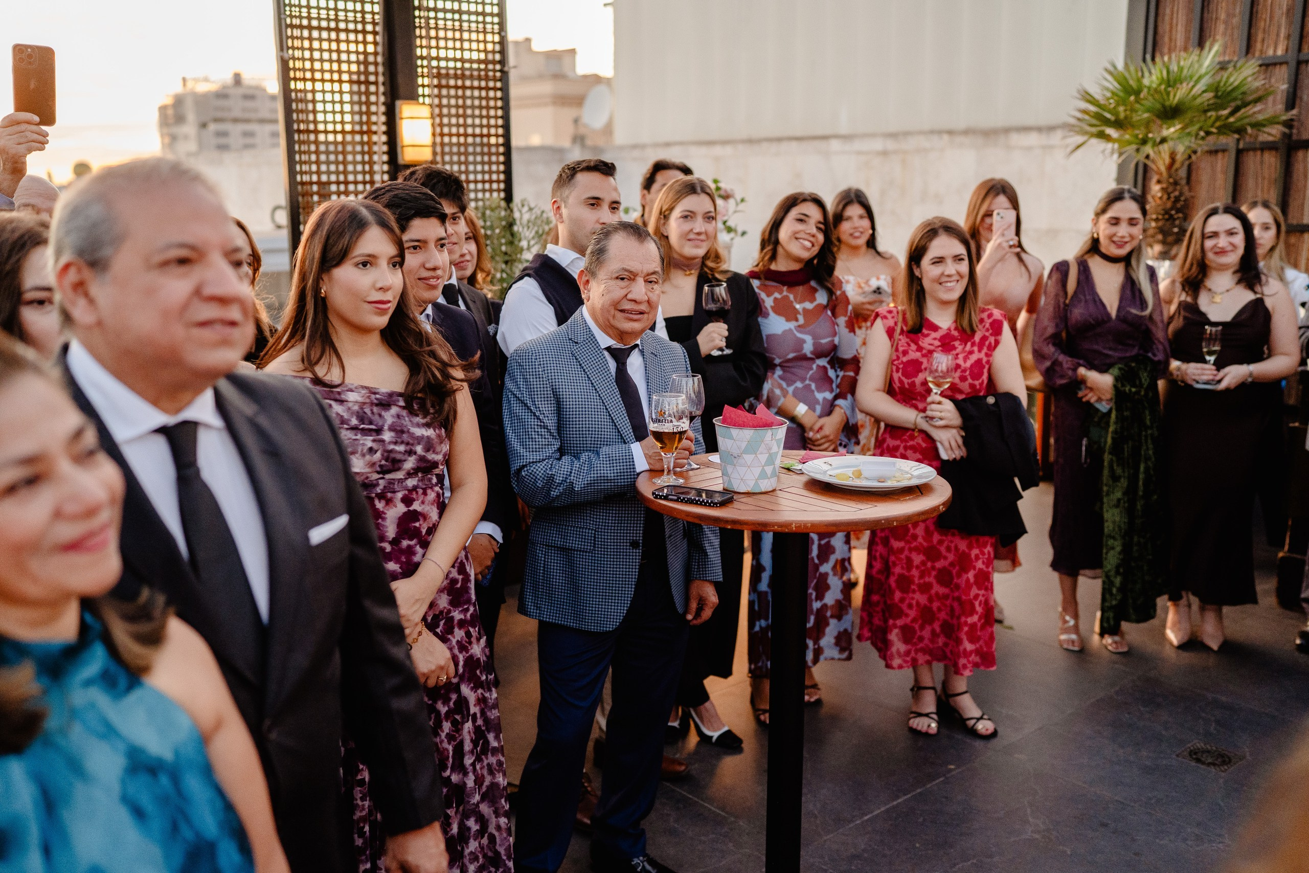 Madrid Wedding at Four Seasons & Rooftop Celebration