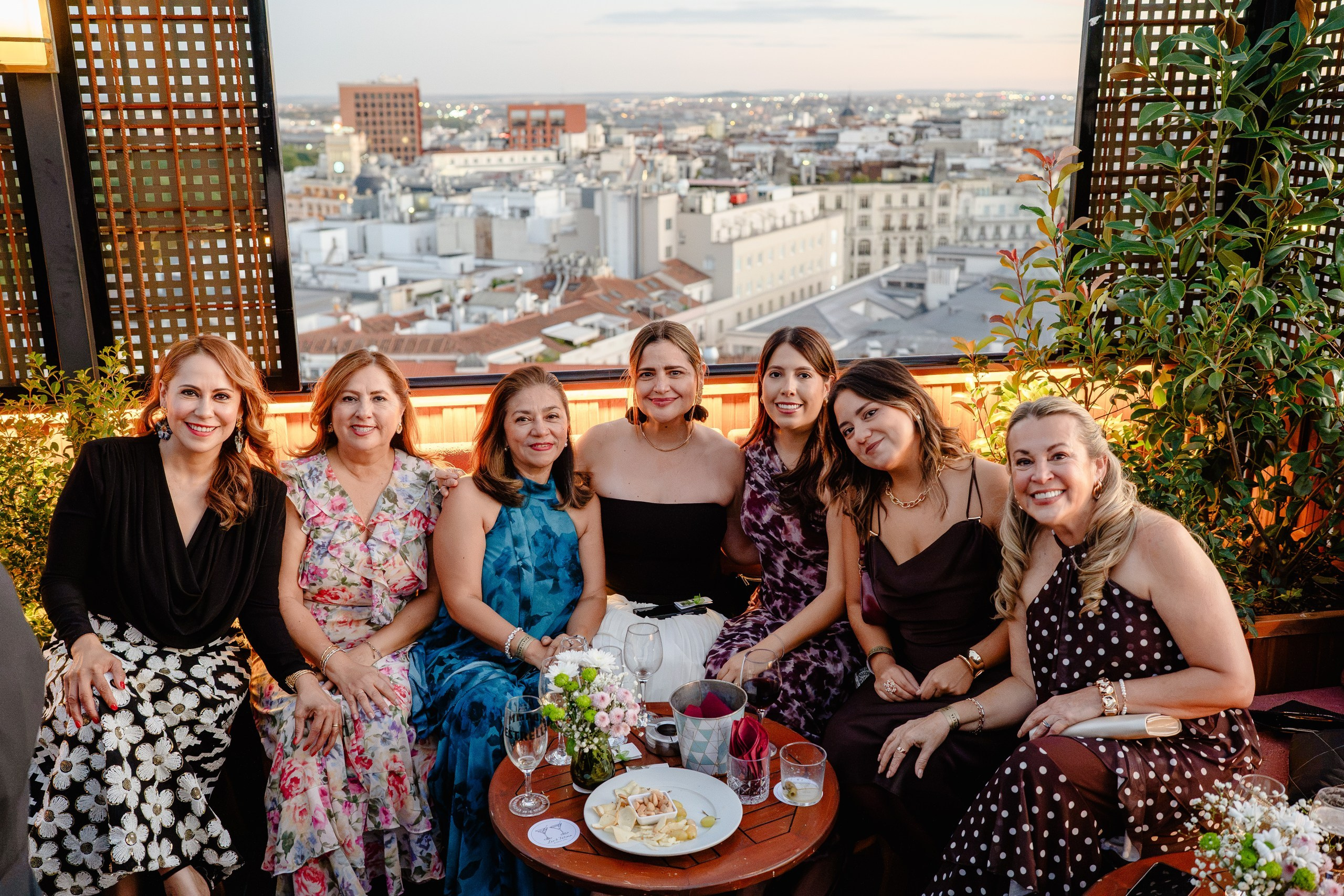 Madrid Wedding at Four Seasons & Rooftop Celebration