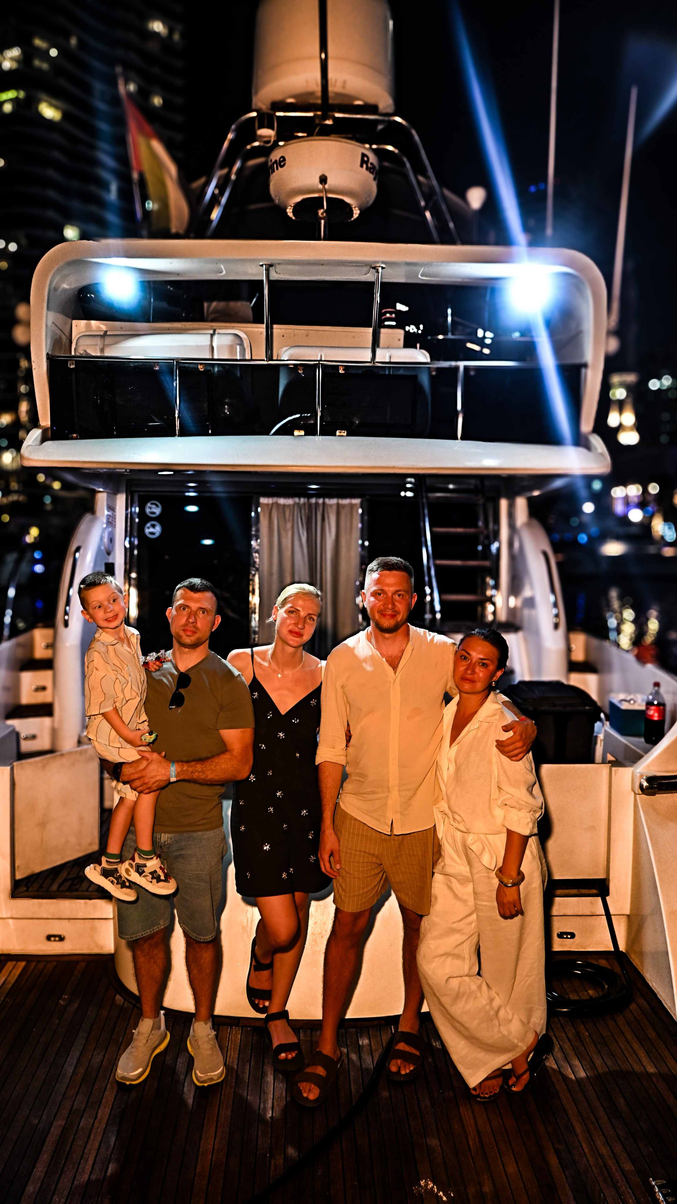 На яхте. Captain Eye Dubai