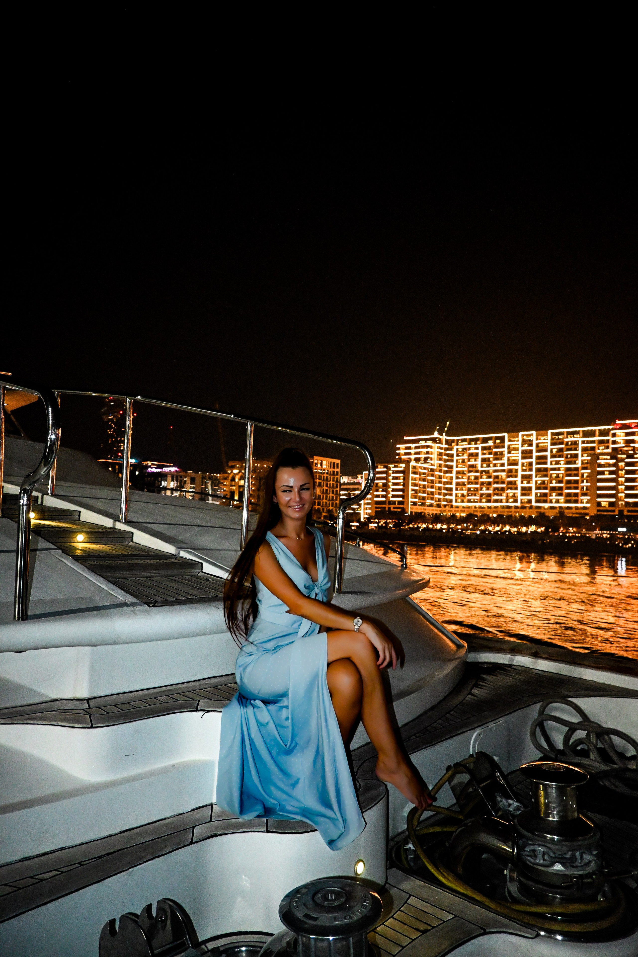 На яхте. Captain Eye Dubai