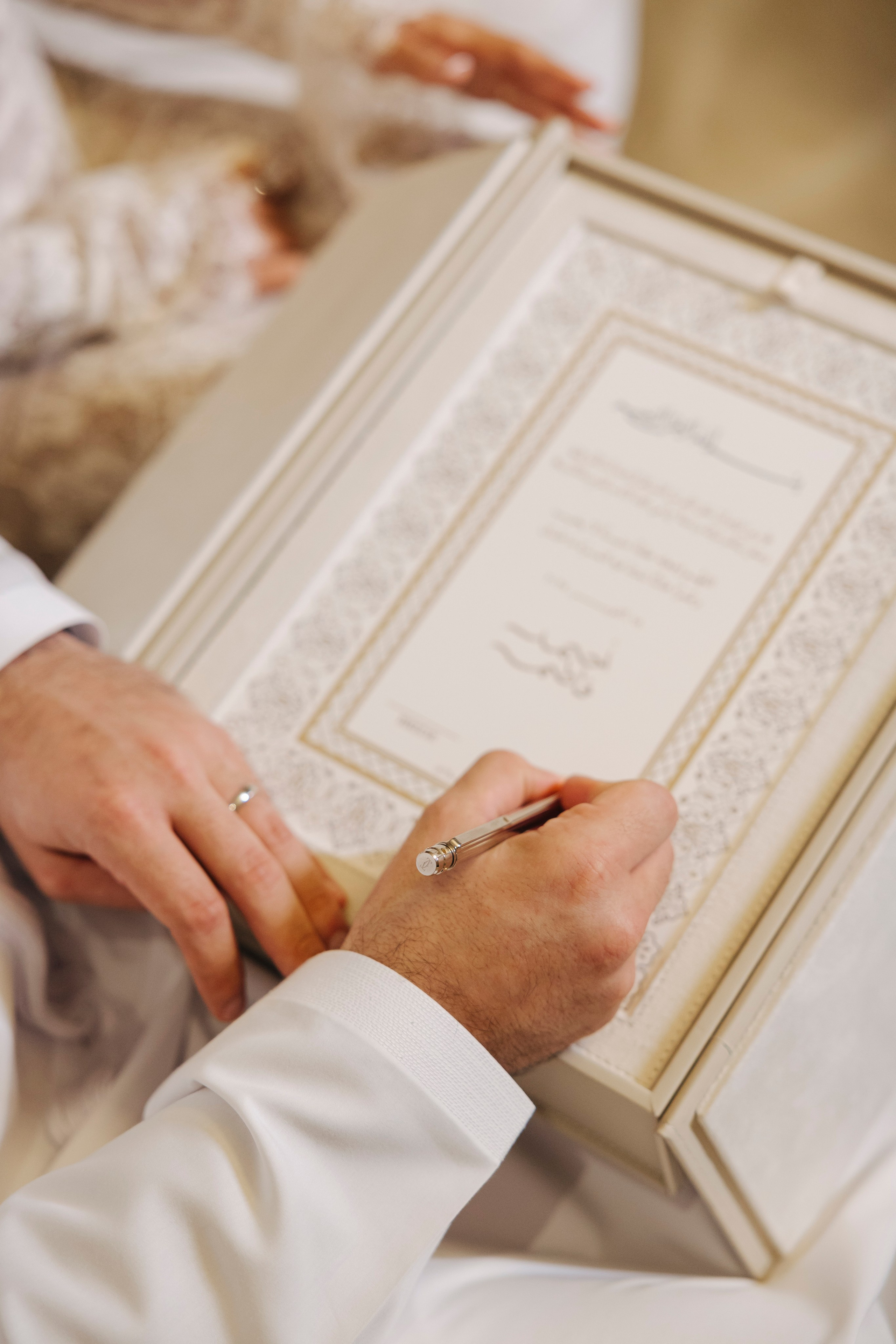 Fatima & Ahmad Signing