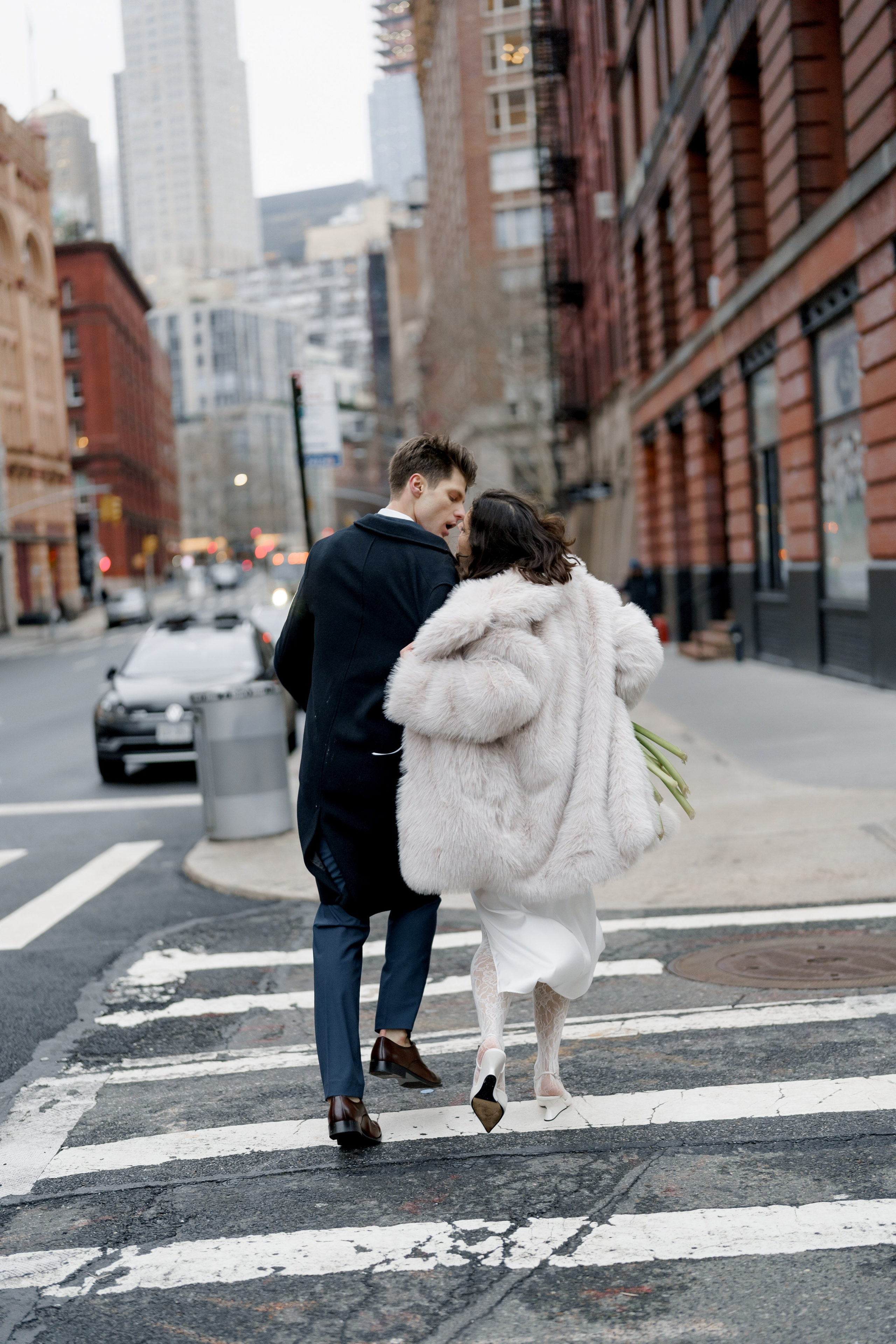 Alina and Dan’s Bold and Stylish Engagement Shoot. Wedding photographer and videographer New York | New Jersey