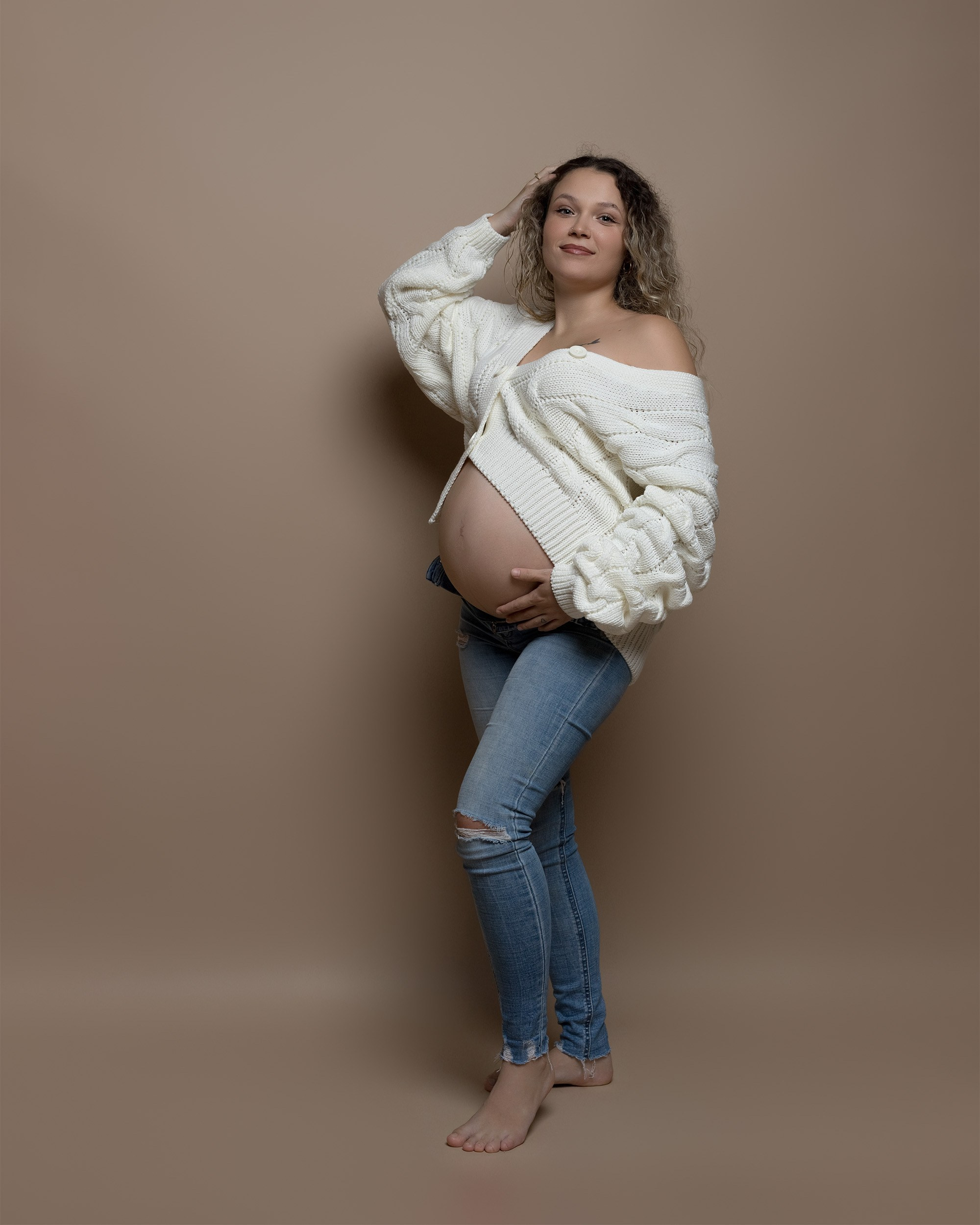 Embarazo y&nbsp;Maternidad sesiones de&nbsp;fotografía en&nbsp;estudio