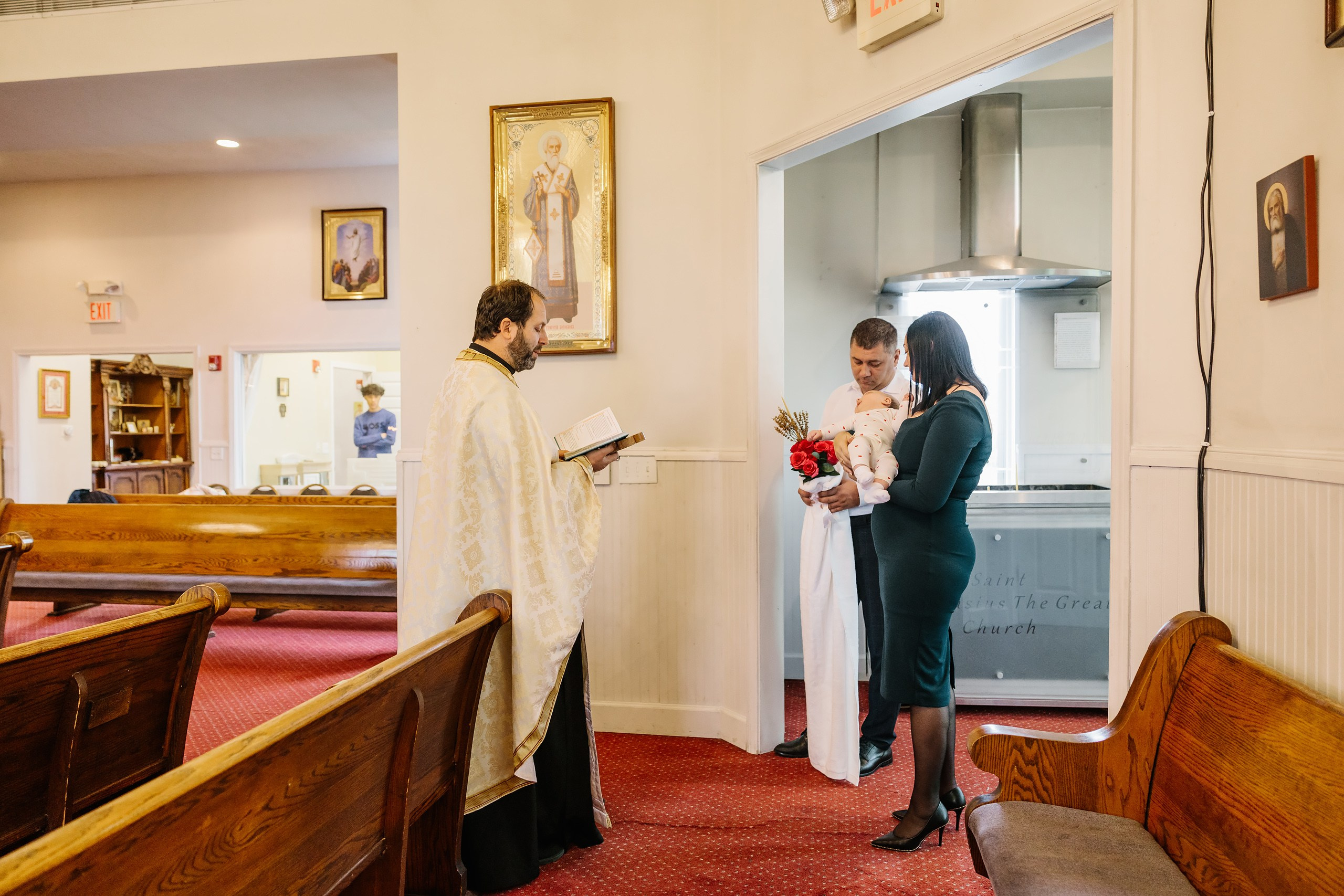 11.23.2024 Christening. Wedding family event photographer in Chicago Nick Yushevich