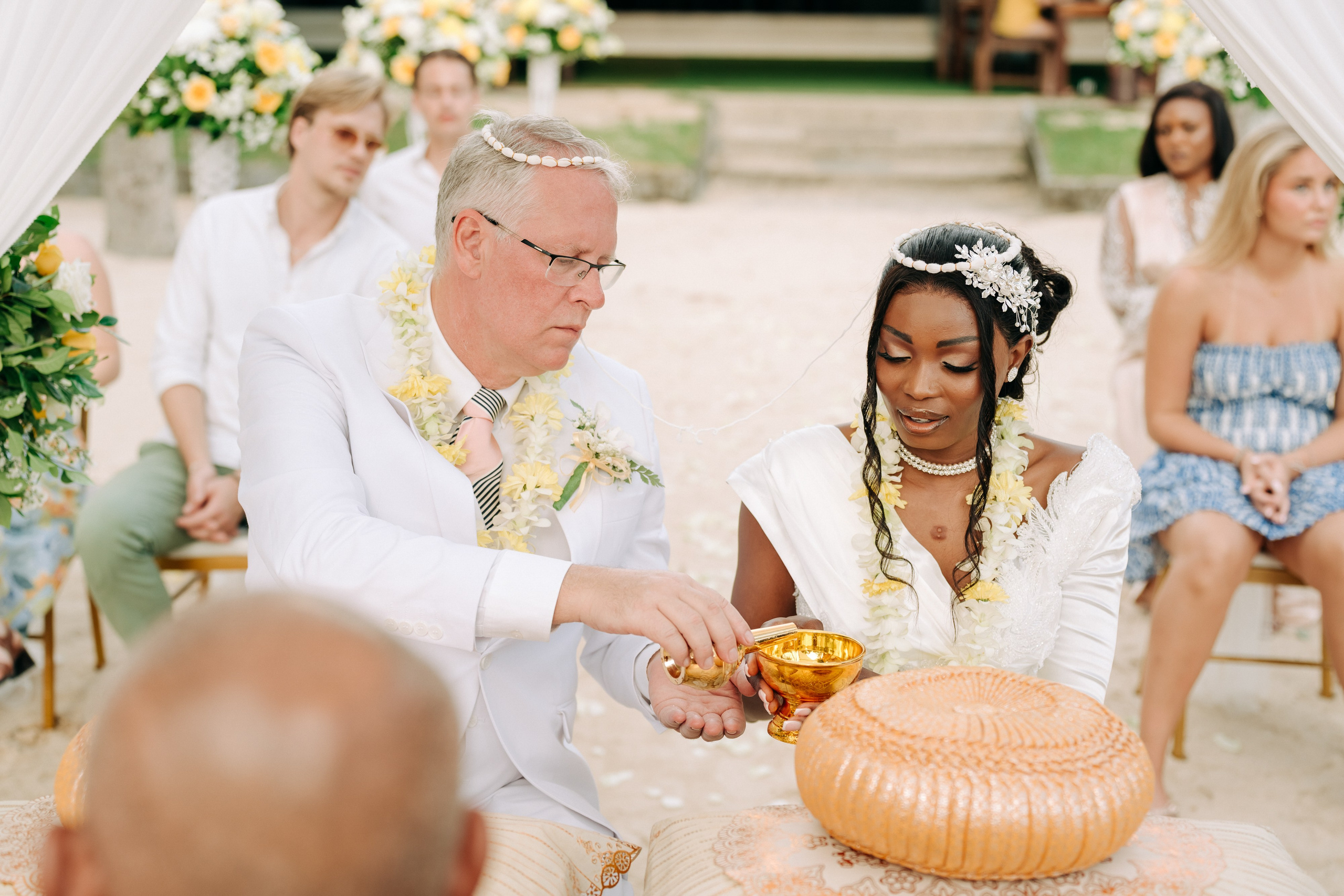 GRACE & MARTIN. Буддийская свадебная церемония на Самуи, Таиланд